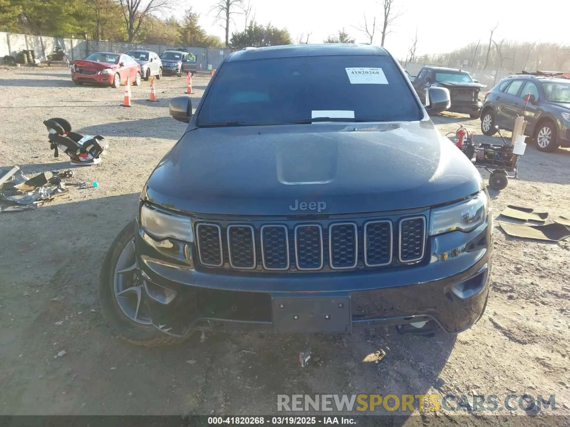 12 Photograph of a damaged car 1C4RJFBG8MC536748 JEEP GRAND CHEROKEE 2021