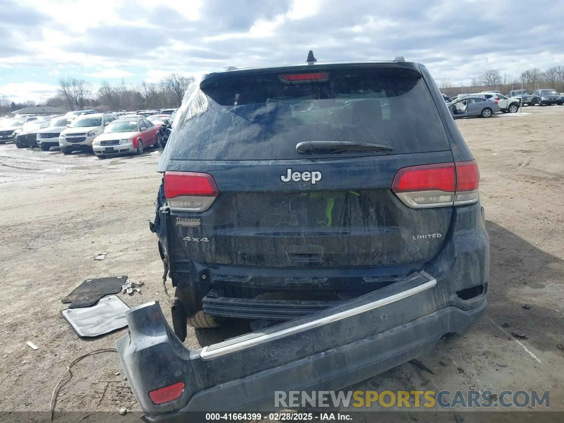 16 Photograph of a damaged car 1C4RJFBG8MC646652 JEEP GRAND CHEROKEE 2021
