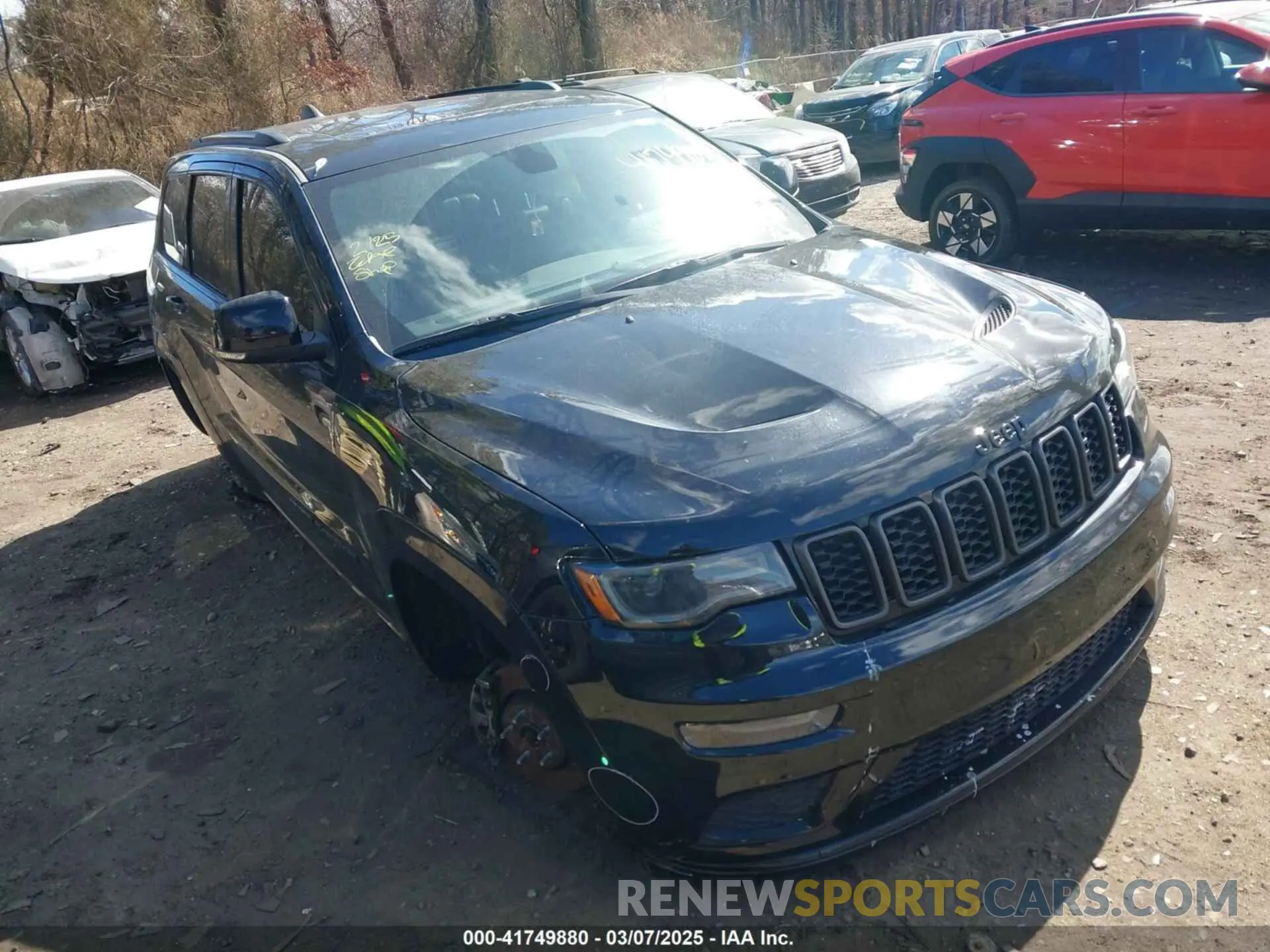 1 Photograph of a damaged car 1C4RJFBG9MC651276 JEEP GRAND CHEROKEE 2021