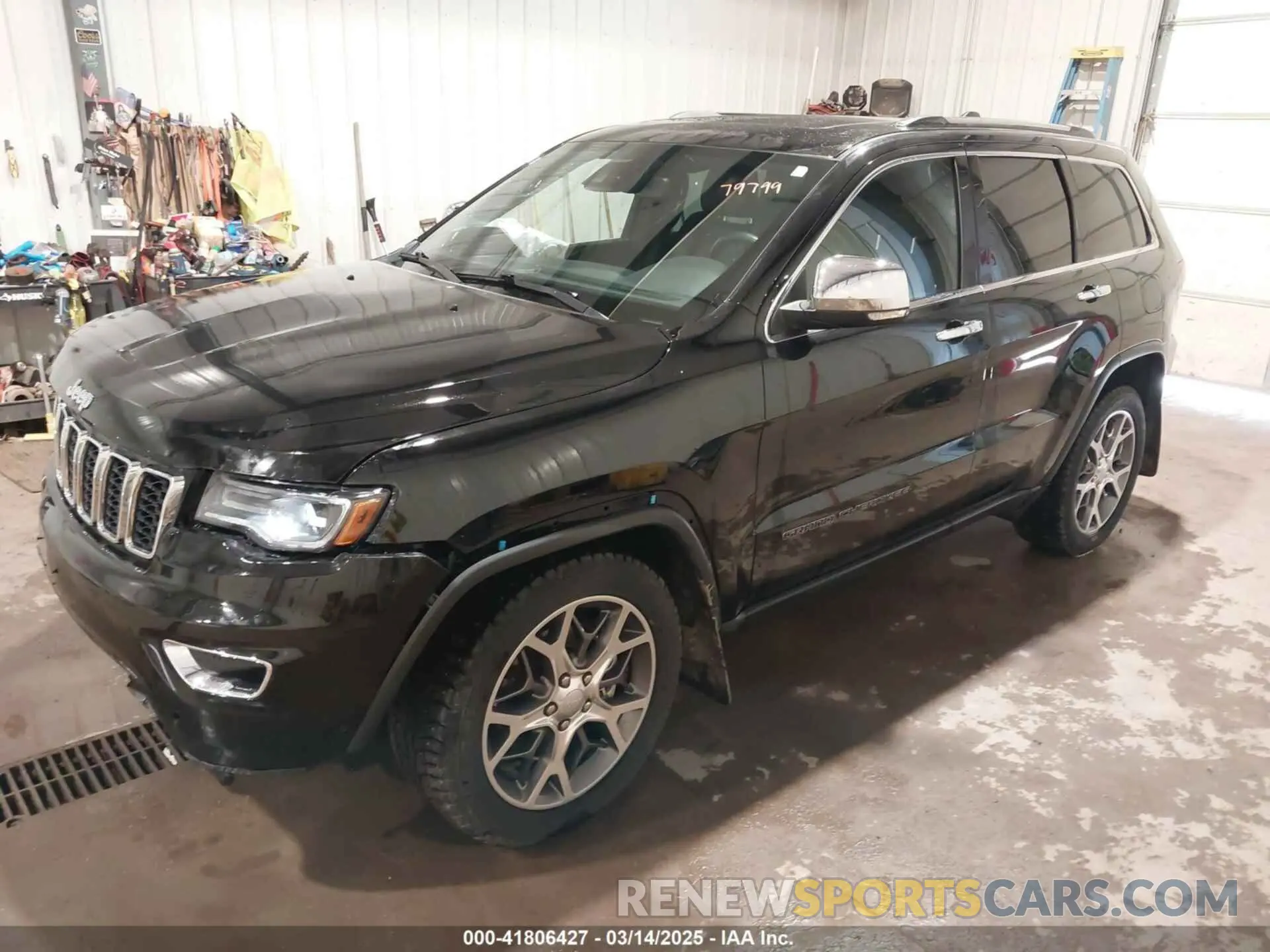 2 Photograph of a damaged car 1C4RJFBGXMC709346 JEEP GRAND CHEROKEE 2021