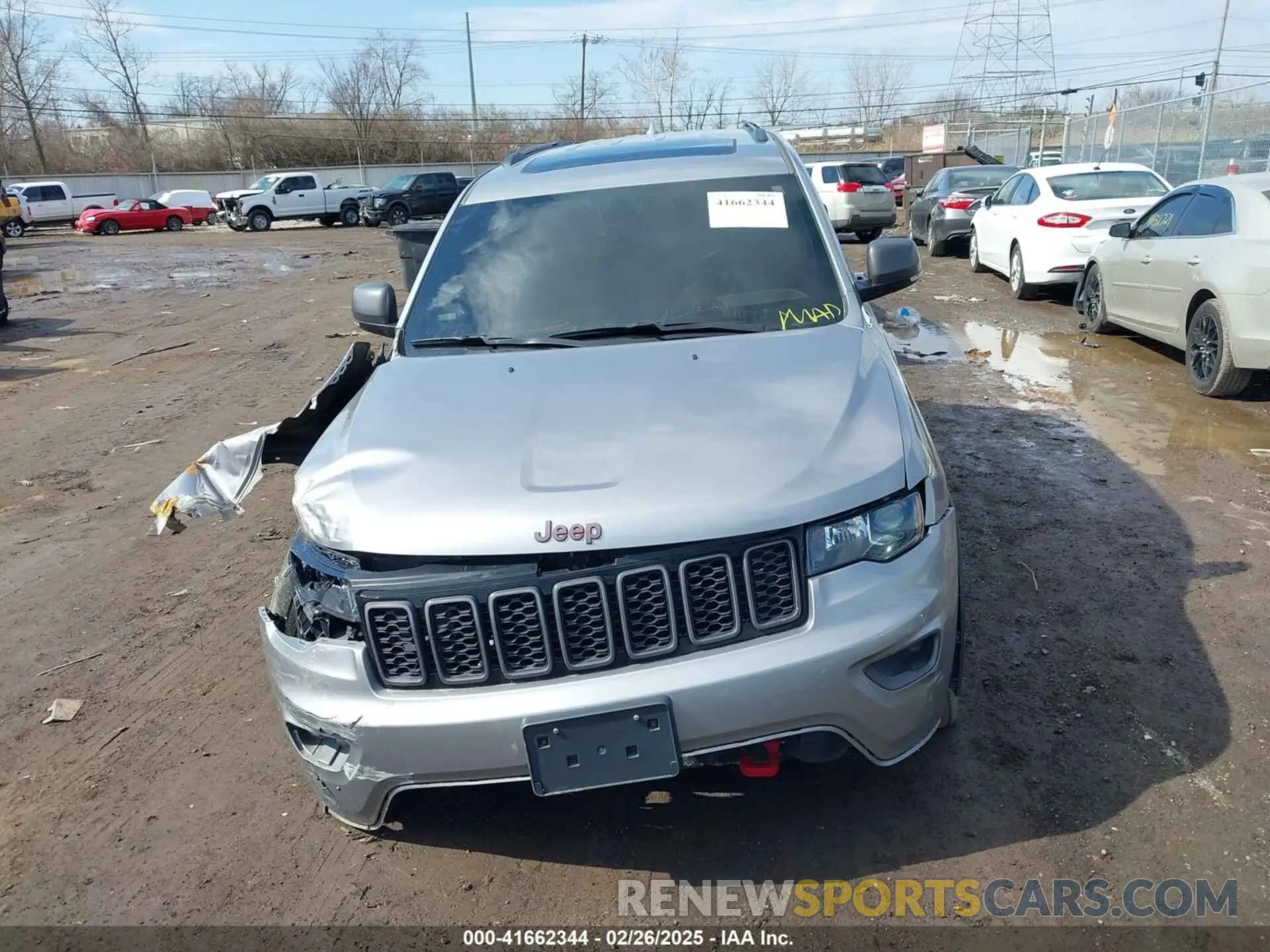 13 Photograph of a damaged car 1C4RJFLG6MC683973 JEEP GRAND CHEROKEE 2021