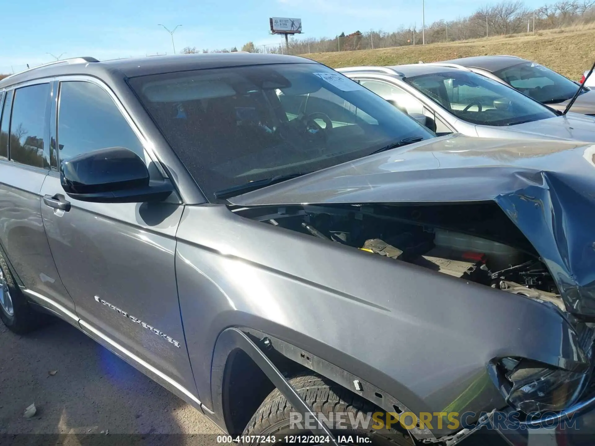 1 Photograph of a damaged car 1C4RJGAGXN8589401 JEEP GRAND CHEROKEE 2022
