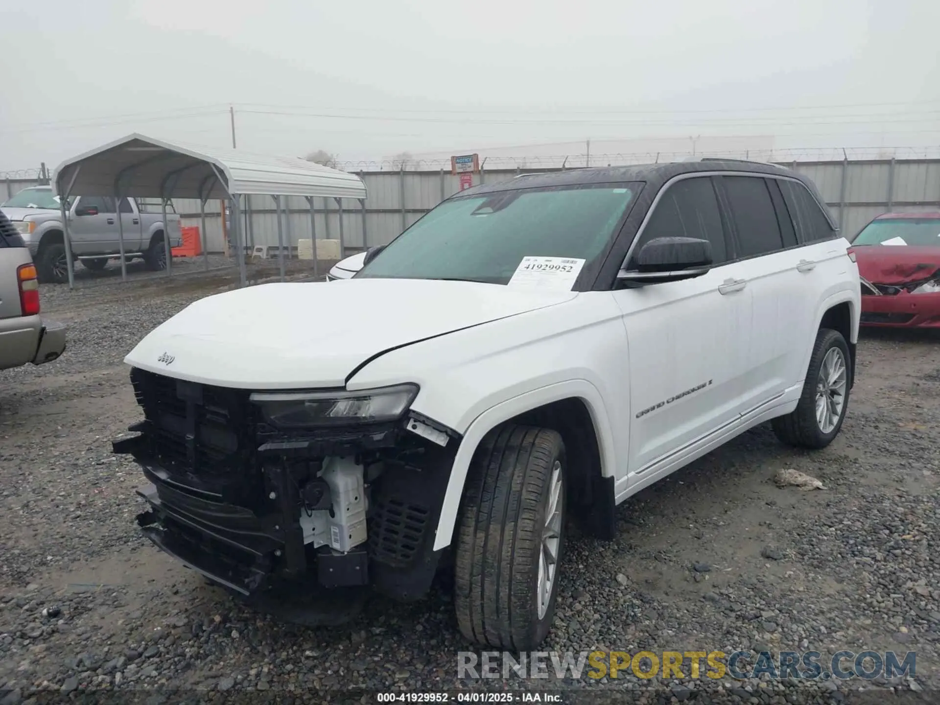 6 Photograph of a damaged car 1C4RJGEG2N8569685 JEEP GRAND CHEROKEE 2022