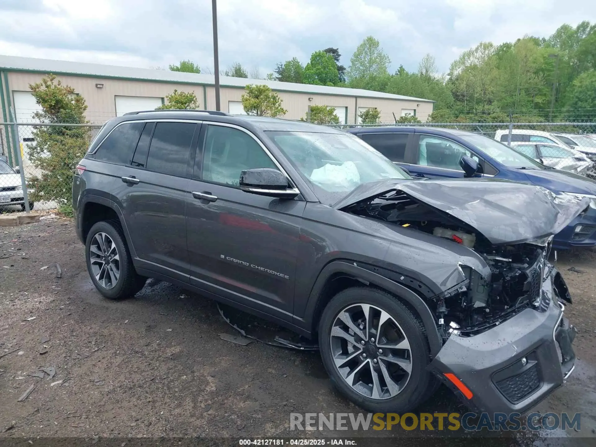 1 Photograph of a damaged car 1C4RJHDG5N8544397 JEEP GRAND CHEROKEE 2022
