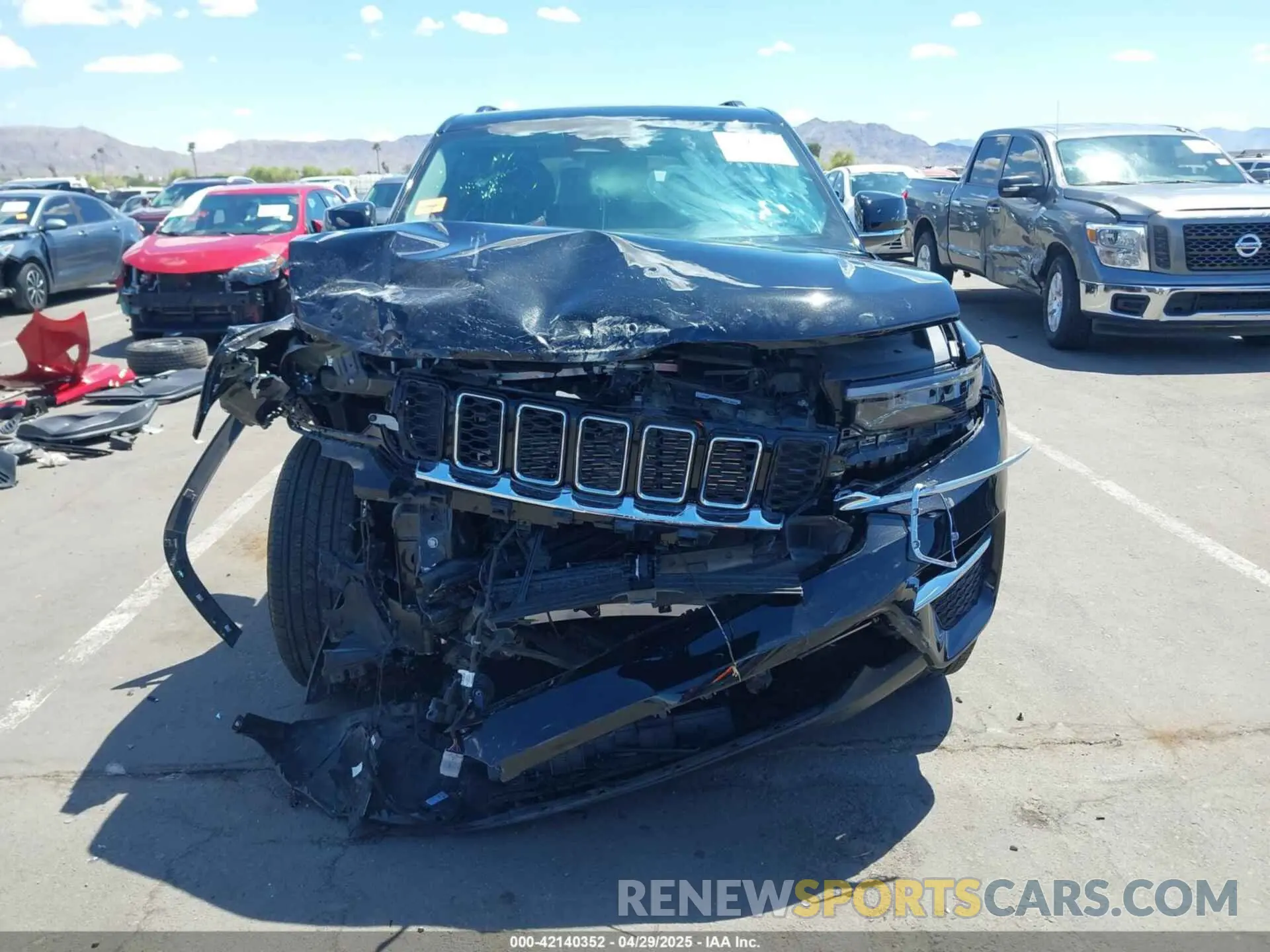 12 Photograph of a damaged car 1C4RJGBG7PC579147 JEEP GRAND CHEROKEE 2023