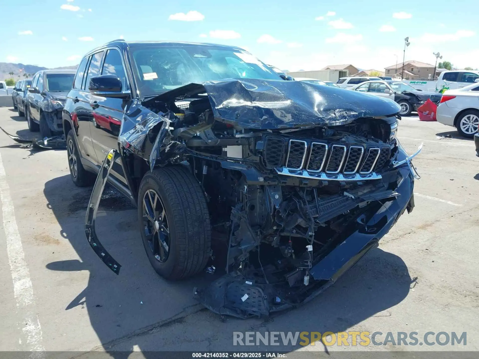 6 Photograph of a damaged car 1C4RJGBG7PC579147 JEEP GRAND CHEROKEE 2023