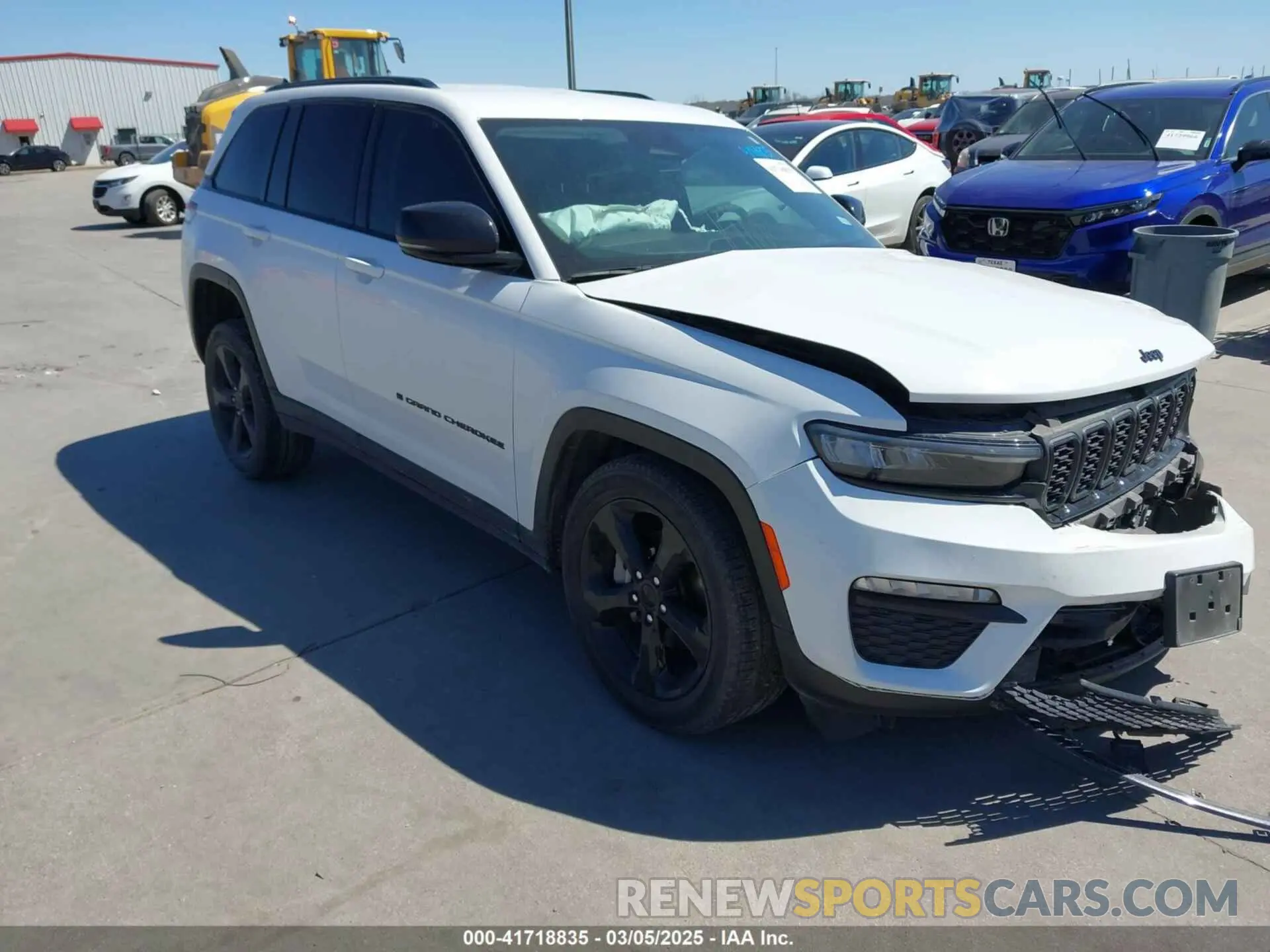 1 Photograph of a damaged car 1C4RJGBG9PC510072 JEEP GRAND CHEROKEE 2023