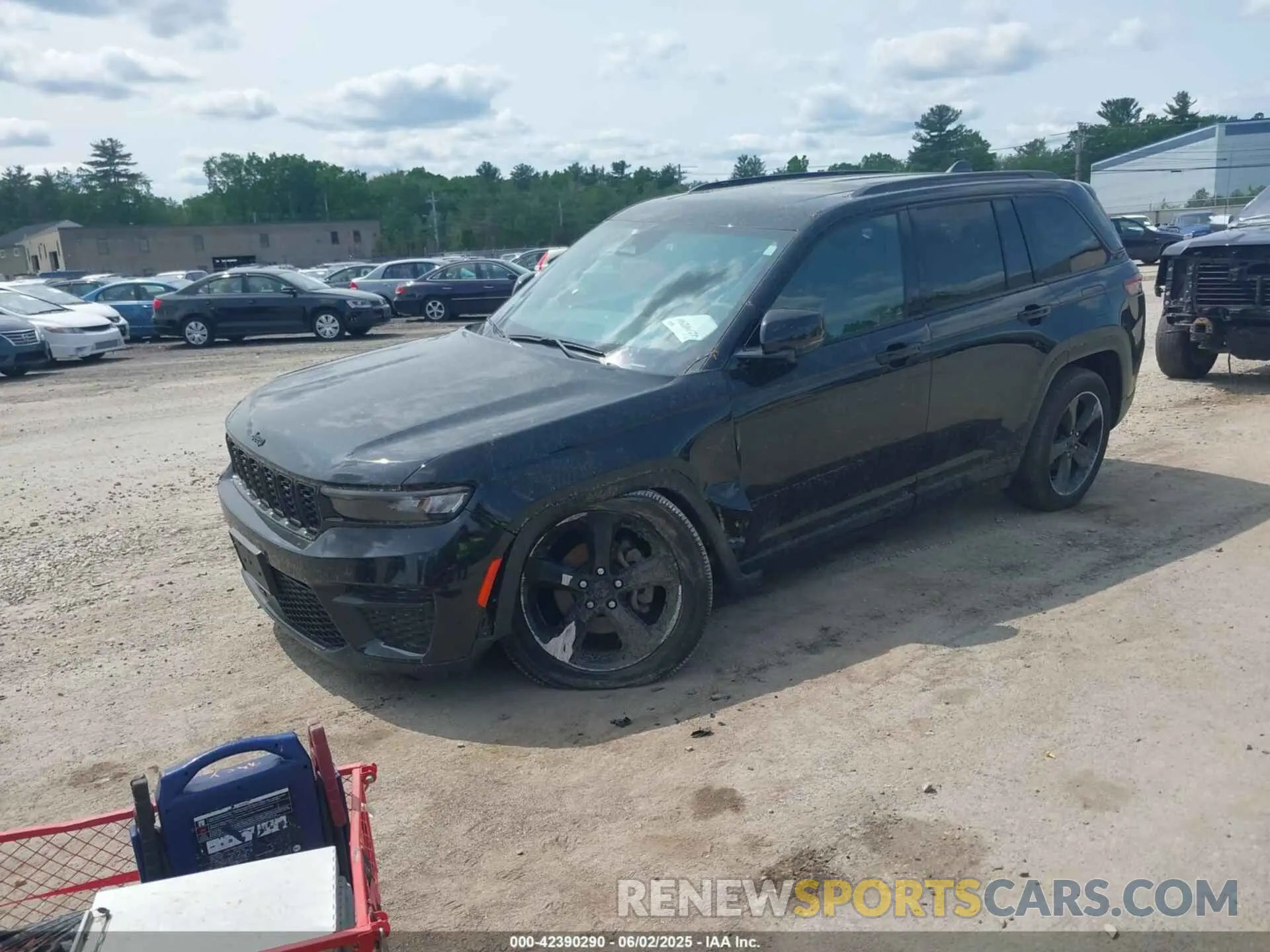 2 Photograph of a damaged car 1C4RJHAG2PC660094 JEEP GRAND CHEROKEE 2023