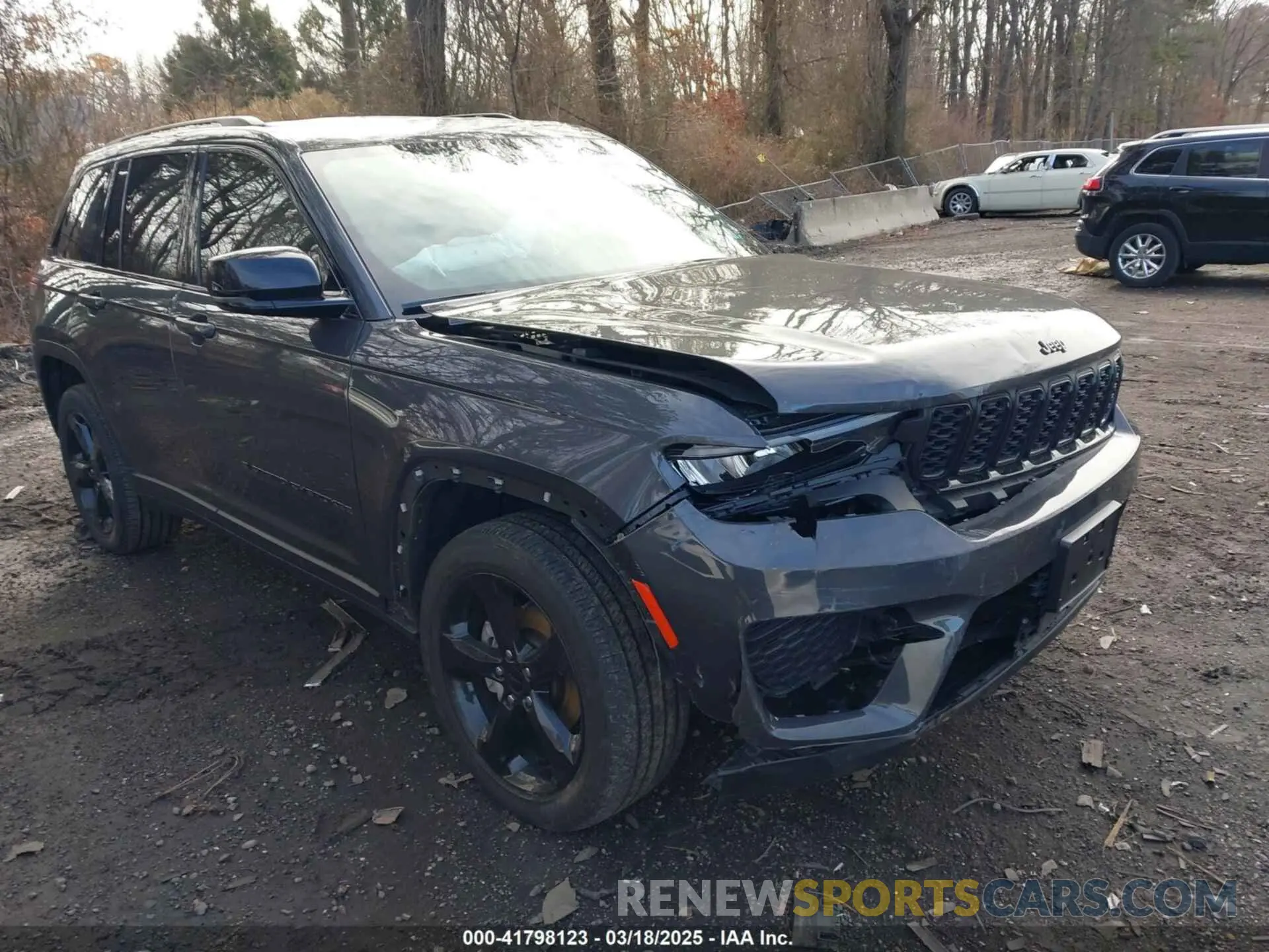 1 Photograph of a damaged car 1C4RJHAG3PC547500 JEEP GRAND CHEROKEE 2023