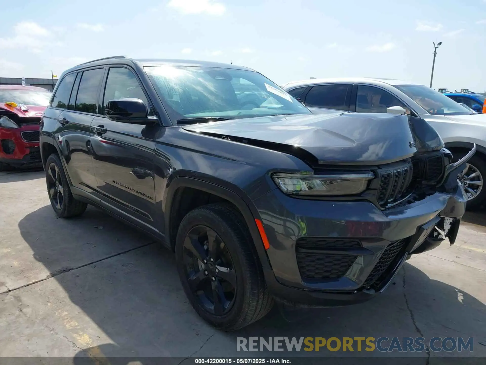 1 Photograph of a damaged car 1C4RJHAG6PC546003 JEEP GRAND CHEROKEE 2023