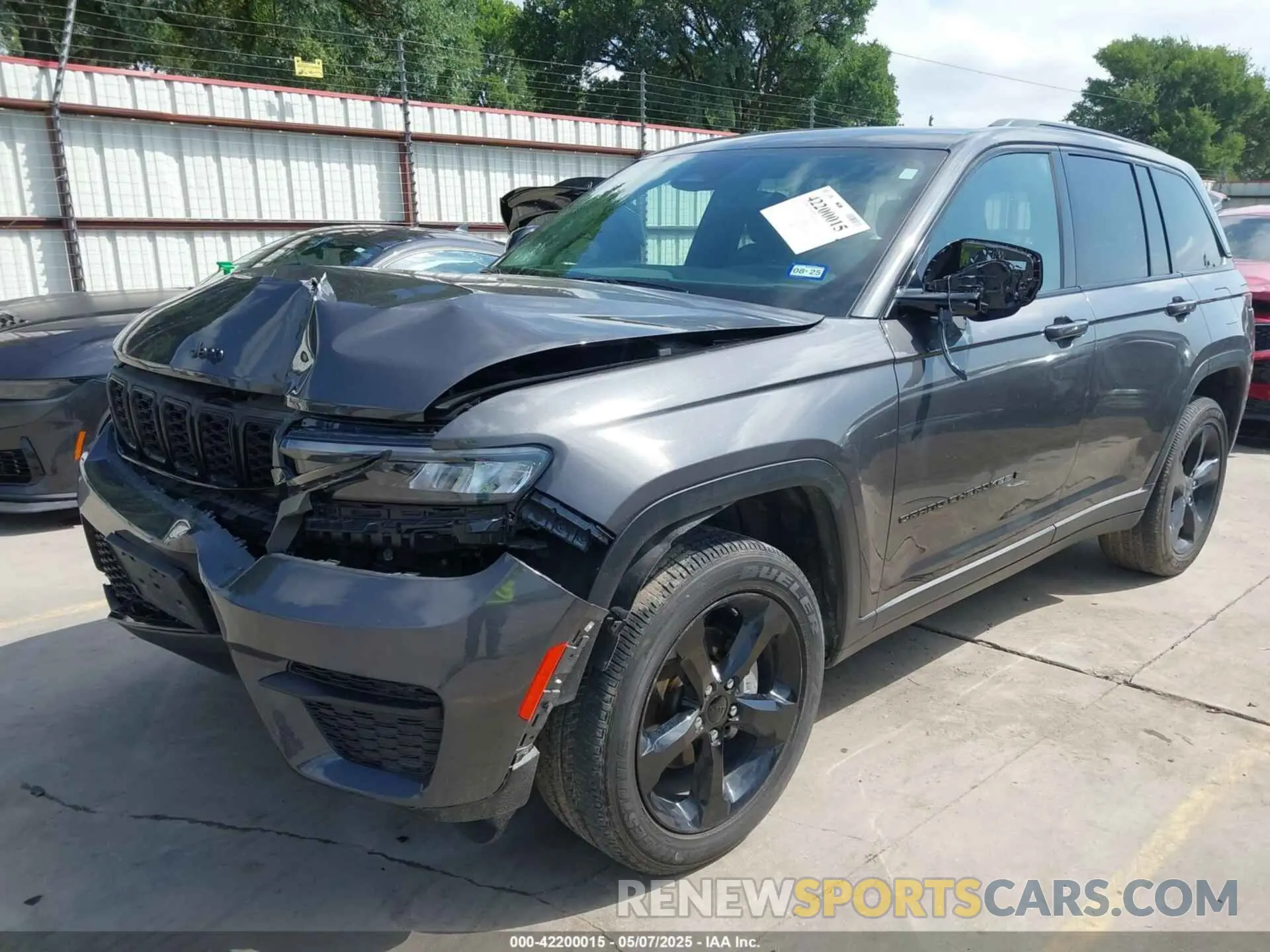 2 Photograph of a damaged car 1C4RJHAG6PC546003 JEEP GRAND CHEROKEE 2023
