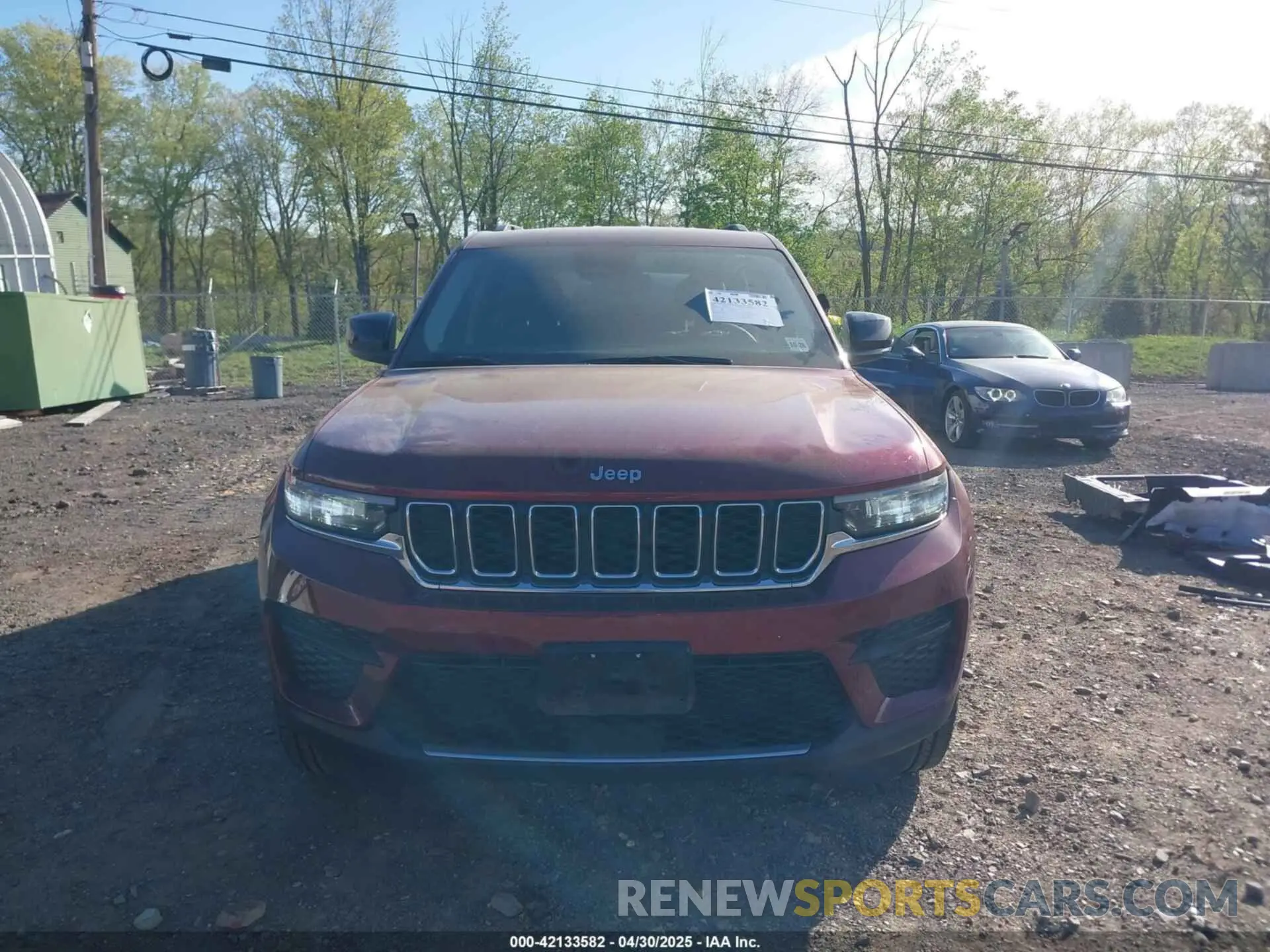 13 Photograph of a damaged car 1C4RJHAG6PC593502 JEEP GRAND CHEROKEE 2023