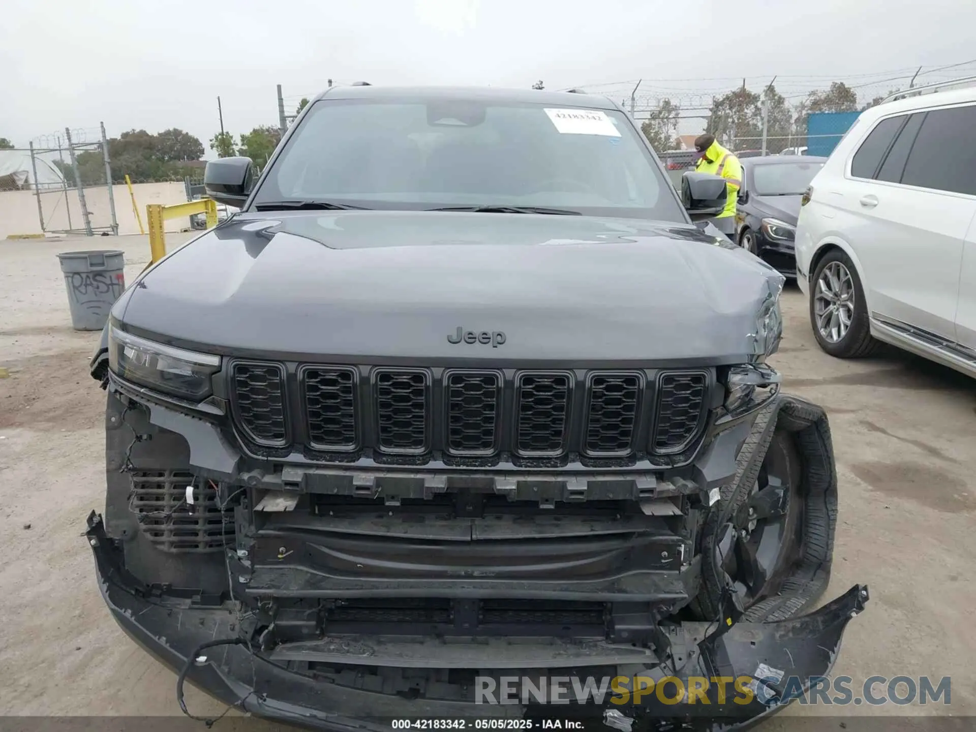 13 Photograph of a damaged car 1C4RJHAG7PC545975 JEEP GRAND CHEROKEE 2023