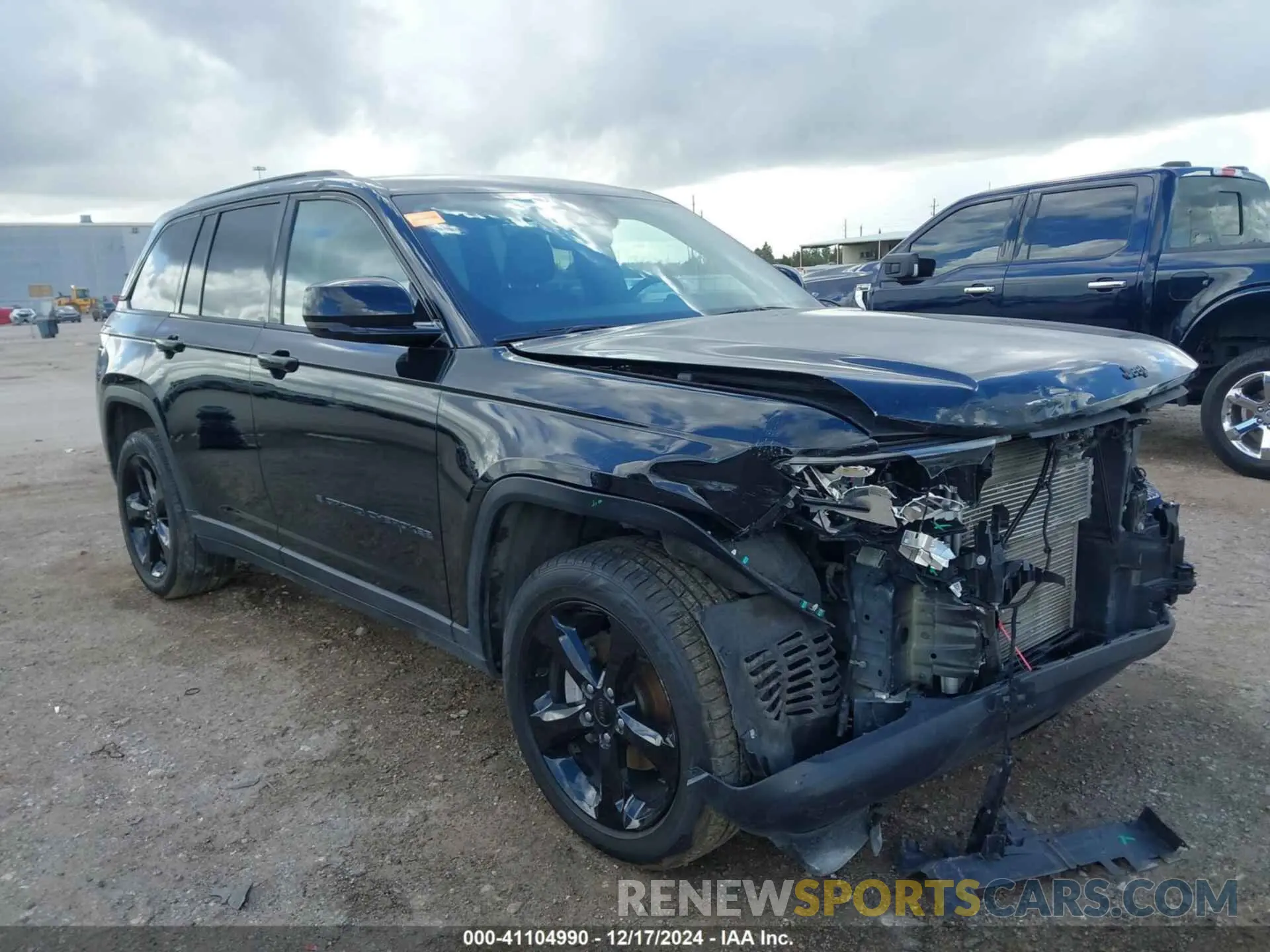 1 Photograph of a damaged car 1C4RJHAG7PC661998 JEEP GRAND CHEROKEE 2023