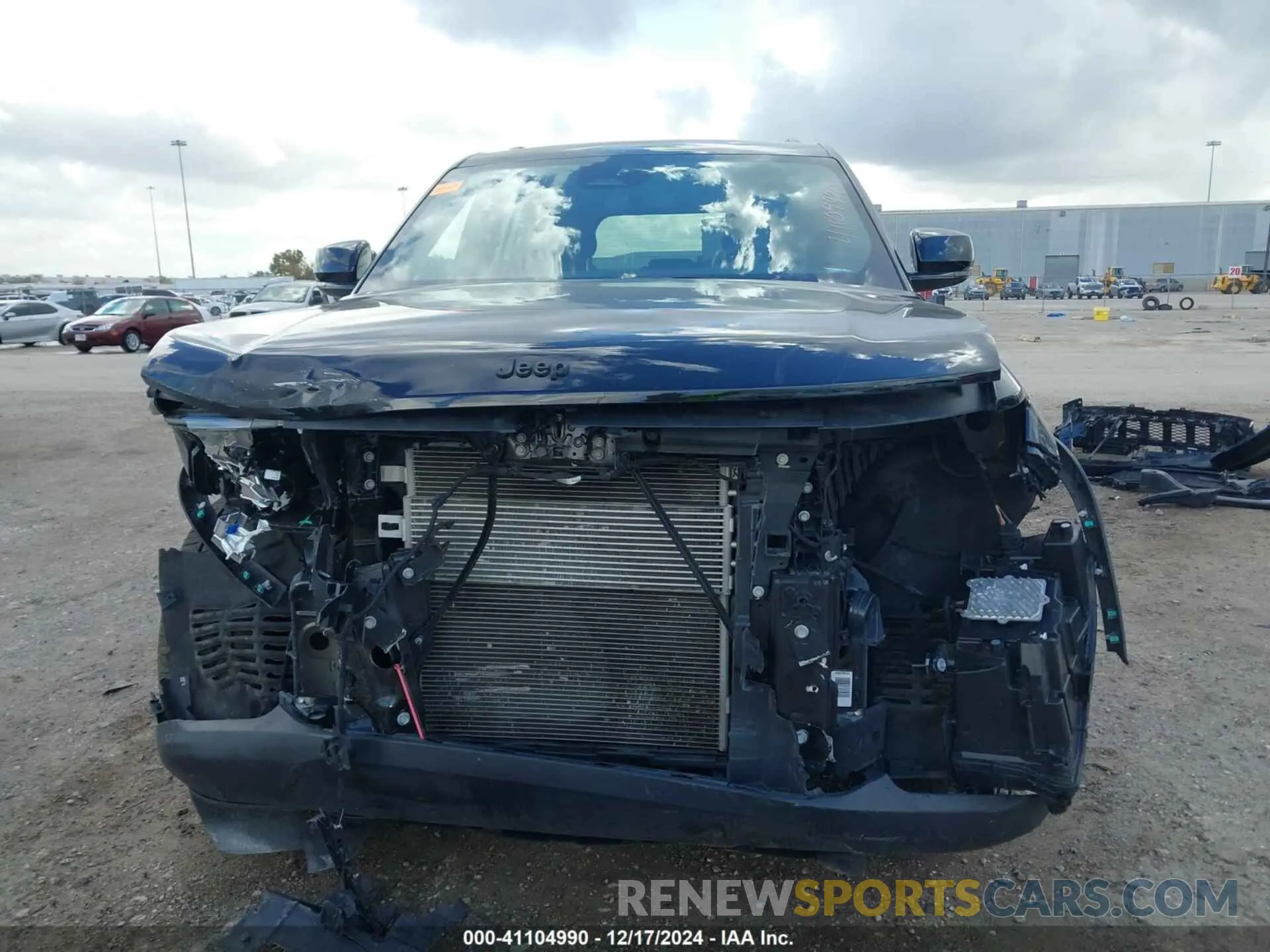 13 Photograph of a damaged car 1C4RJHAG7PC661998 JEEP GRAND CHEROKEE 2023