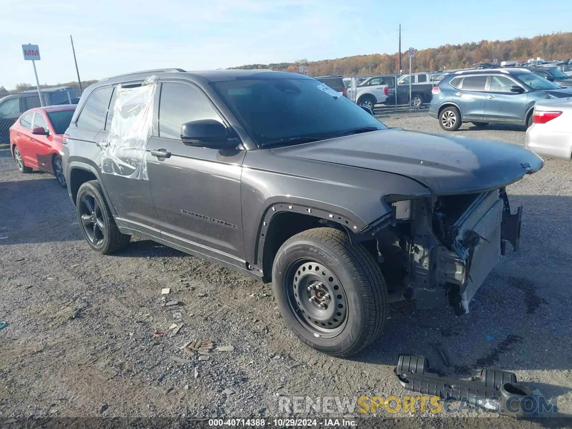 13 Photograph of a damaged car 1C4RJHAG9PC548330 JEEP GRAND CHEROKEE 2023
