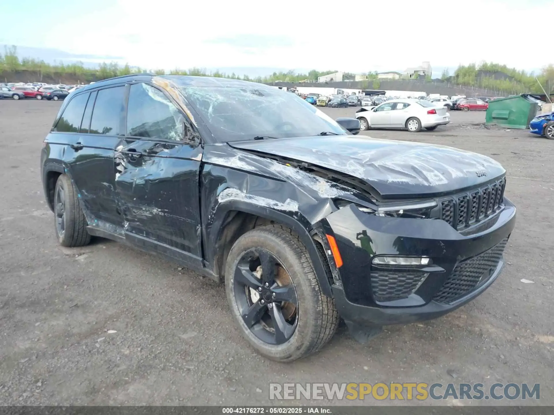 1 Photograph of a damaged car 1C4RJHBG1PC506118 JEEP GRAND CHEROKEE 2023