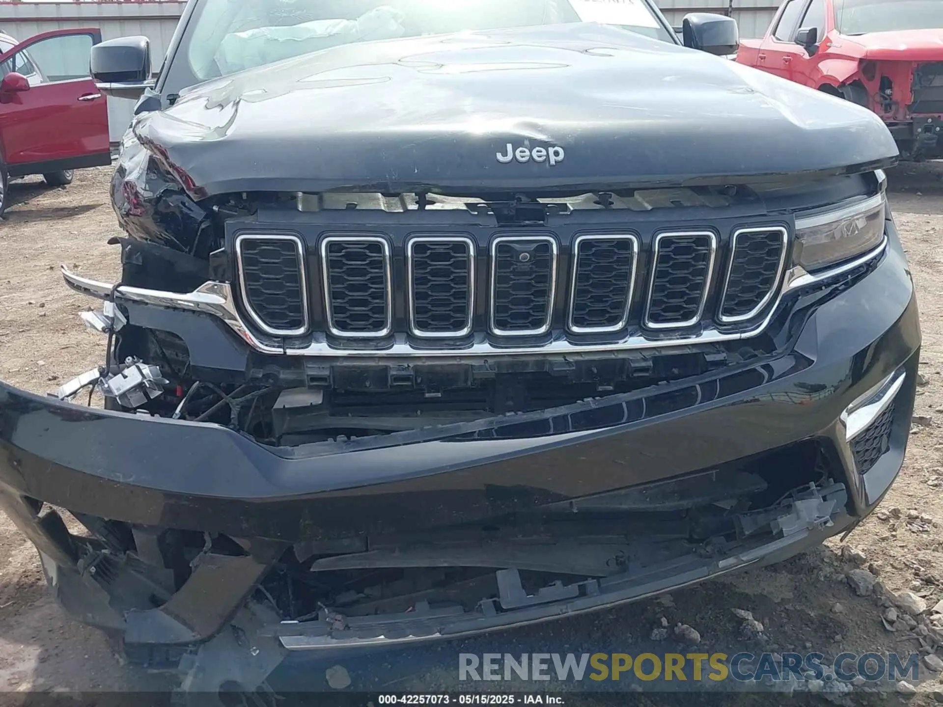 6 Photograph of a damaged car 1C4RJHBG1PC537577 JEEP GRAND CHEROKEE 2023