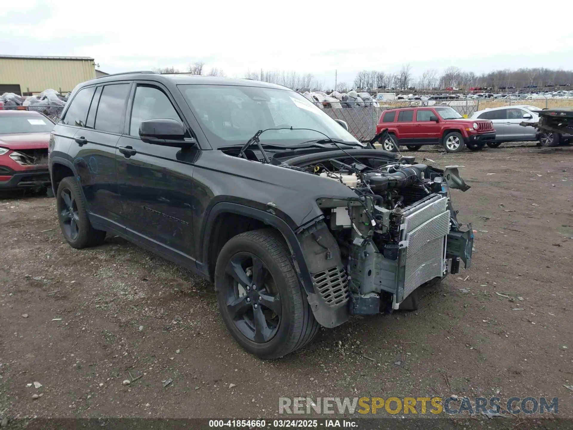 1 Photograph of a damaged car 1C4RJHBG3P8844297 JEEP GRAND CHEROKEE 2023