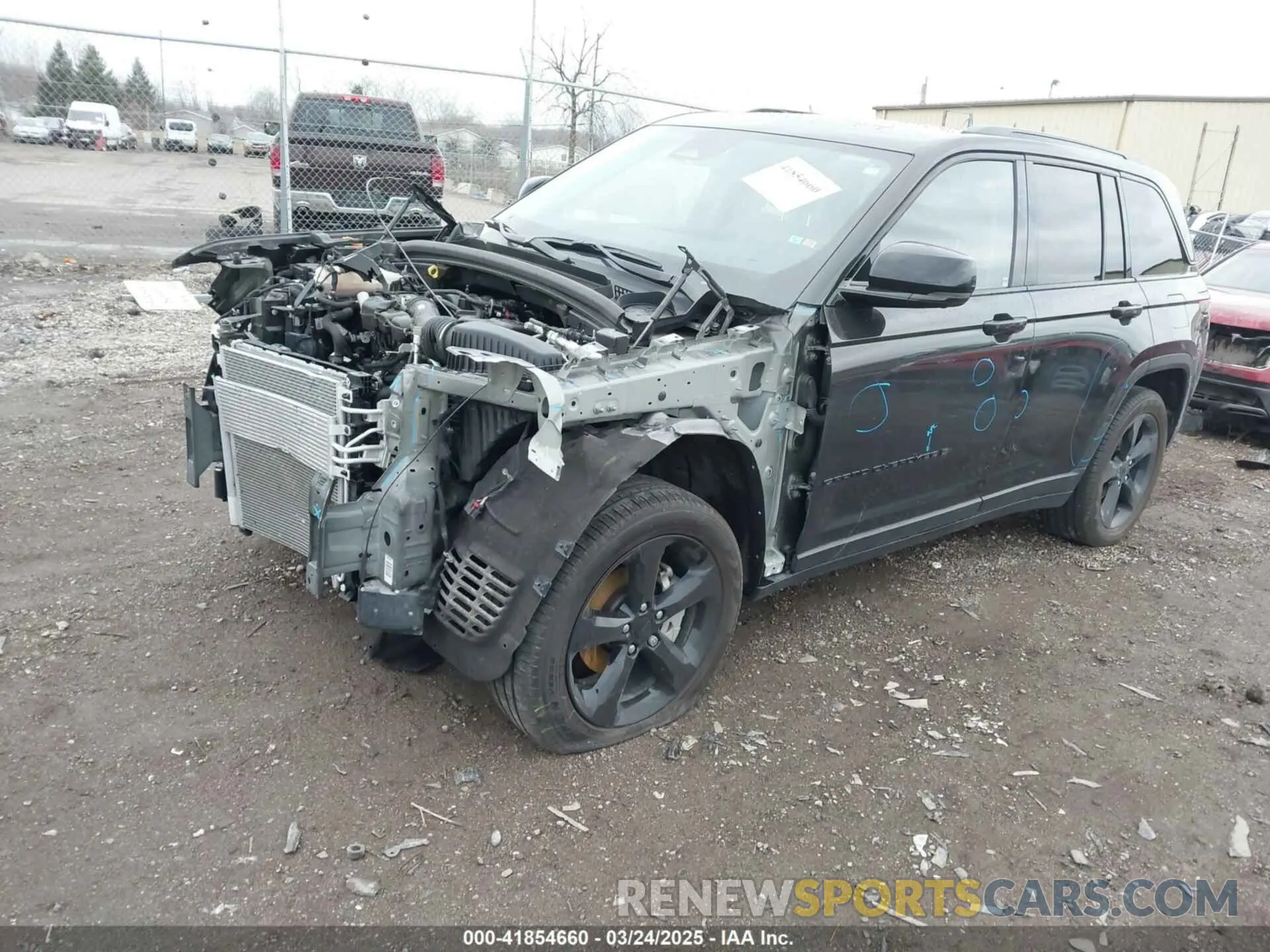 2 Photograph of a damaged car 1C4RJHBG3P8844297 JEEP GRAND CHEROKEE 2023