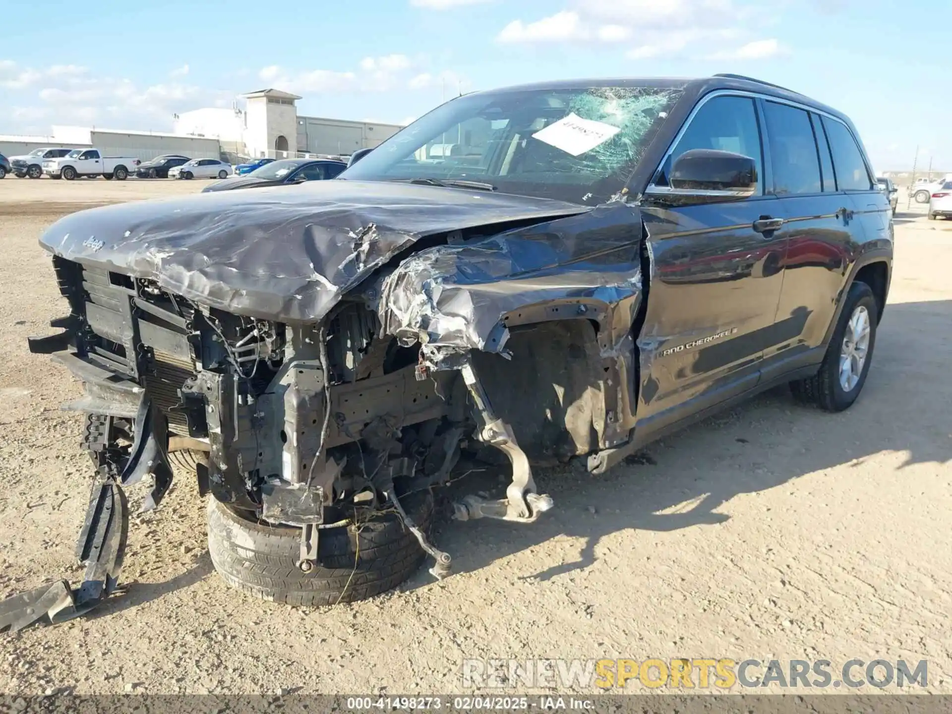 2 Photograph of a damaged car 1C4RJHBG3PC543204 JEEP GRAND CHEROKEE 2023