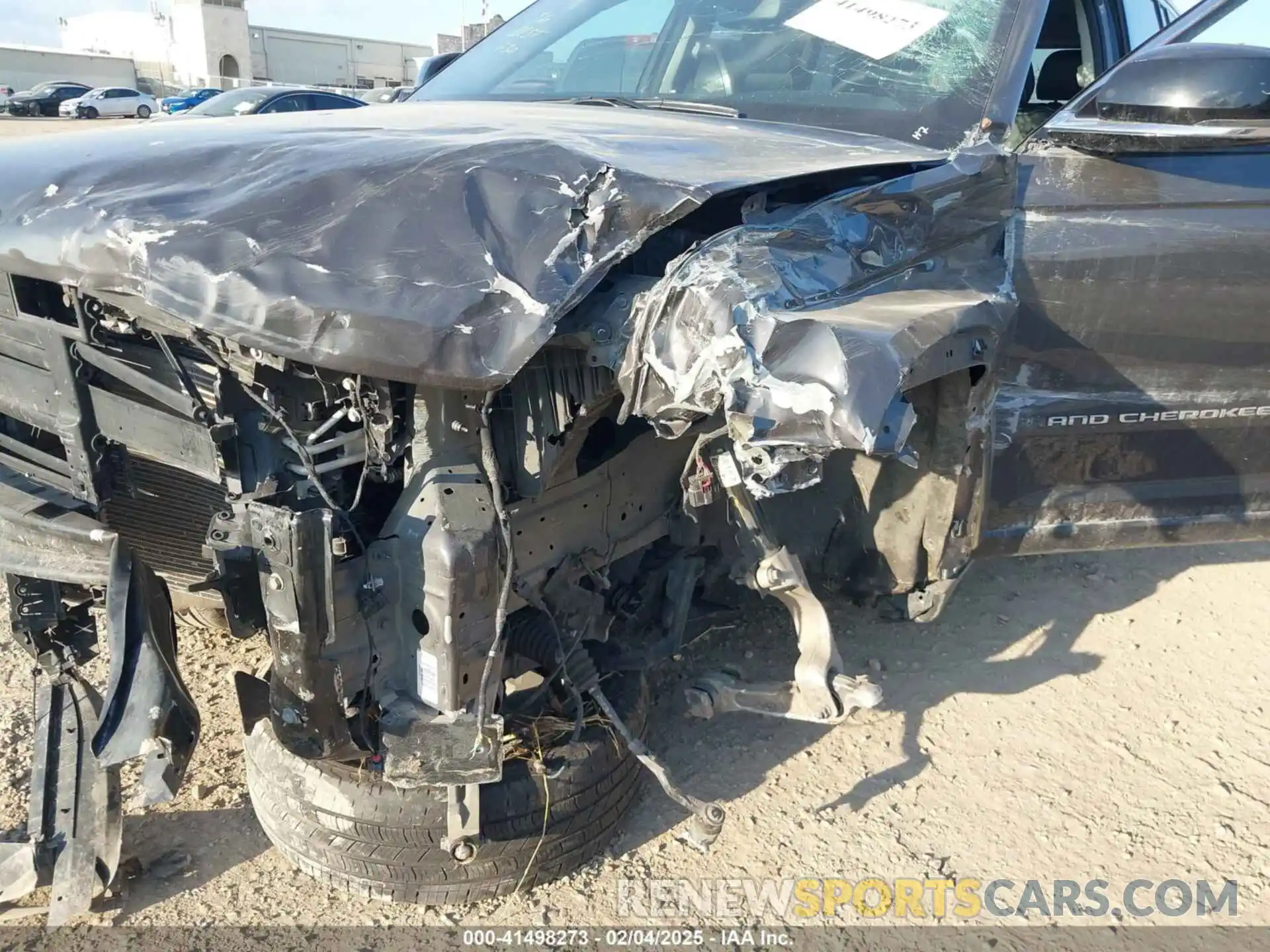 6 Photograph of a damaged car 1C4RJHBG3PC543204 JEEP GRAND CHEROKEE 2023