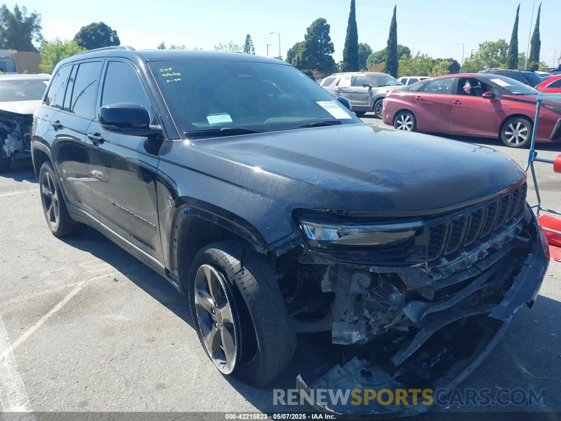 1 Photograph of a damaged car 1C4RJHBG3PC569205 JEEP GRAND CHEROKEE 2023