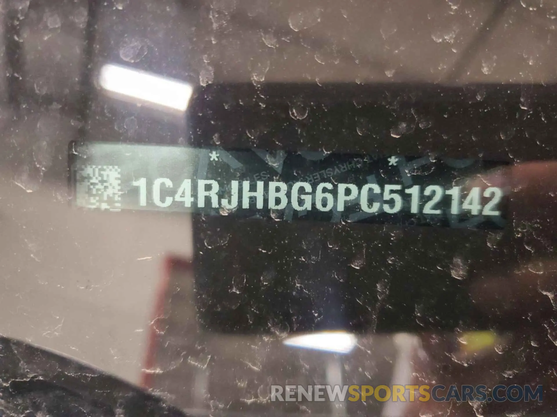1 Photograph of a damaged car 1C4RJHBG6PC512142 JEEP GRAND CHEROKEE 2023