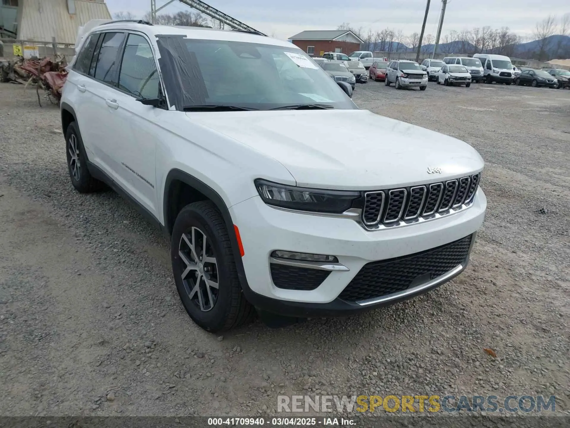 1 Photograph of a damaged car 1C4RJHBGXPC580878 JEEP GRAND CHEROKEE 2023
