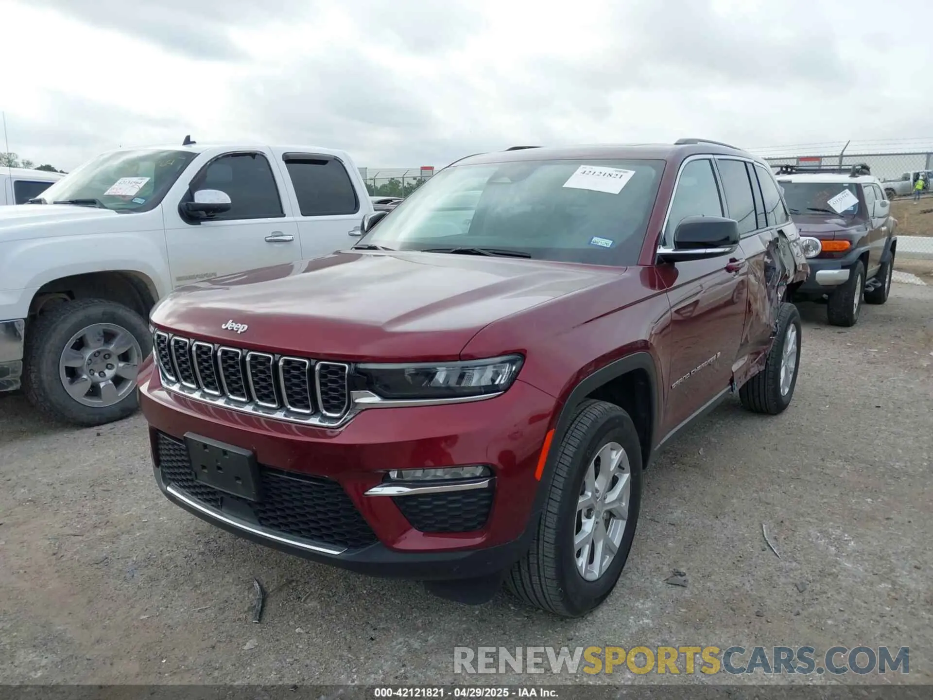 2 Photograph of a damaged car 1C4RJHBGXPC614527 JEEP GRAND CHEROKEE 2023