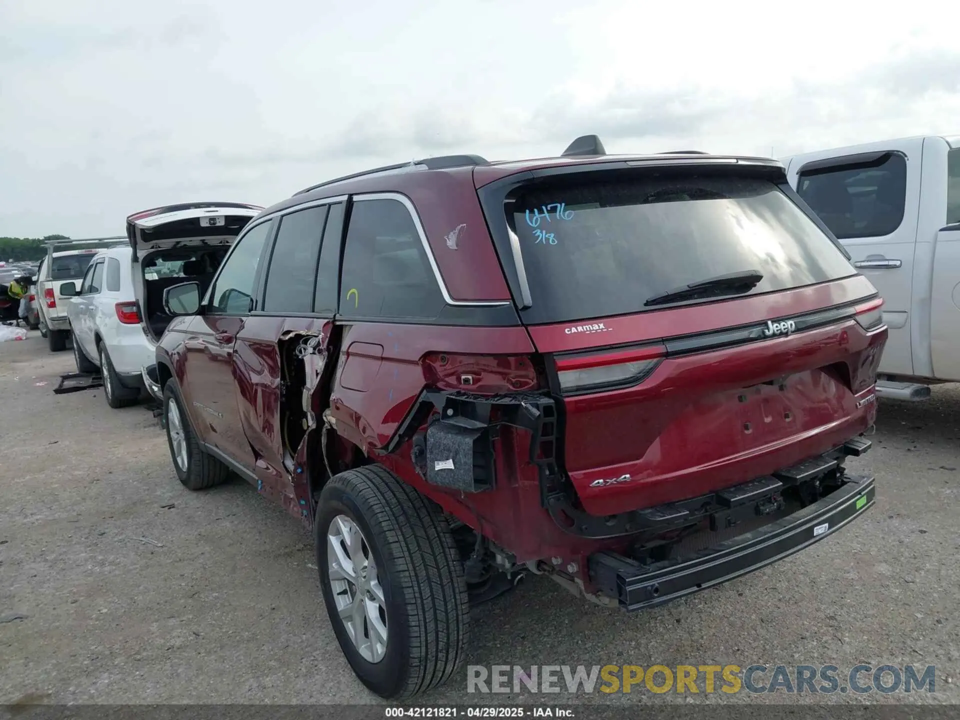 3 Photograph of a damaged car 1C4RJHBGXPC614527 JEEP GRAND CHEROKEE 2023