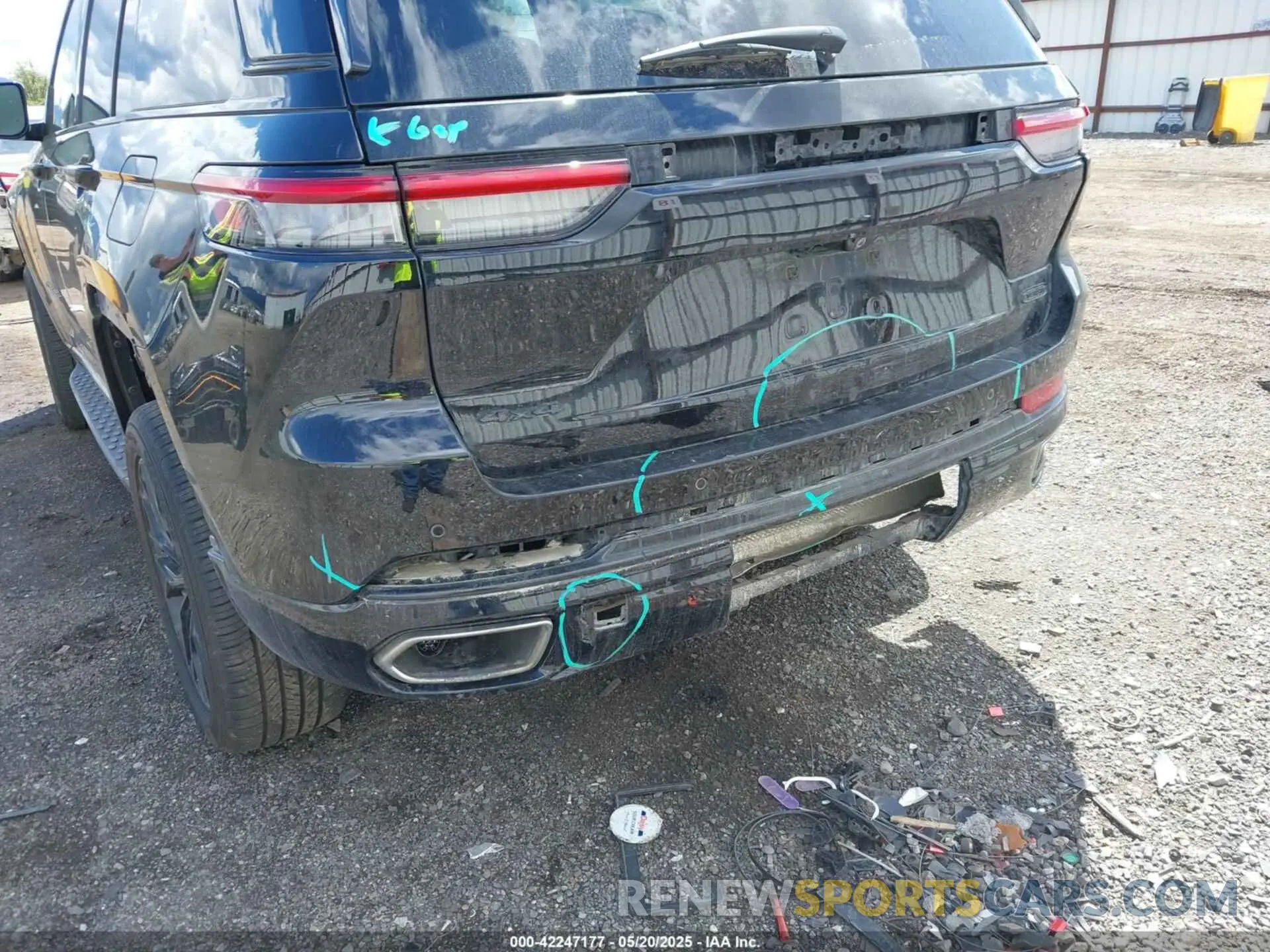 6 Photograph of a damaged car 1C4RJHDG2PC526889 JEEP GRAND CHEROKEE 2023