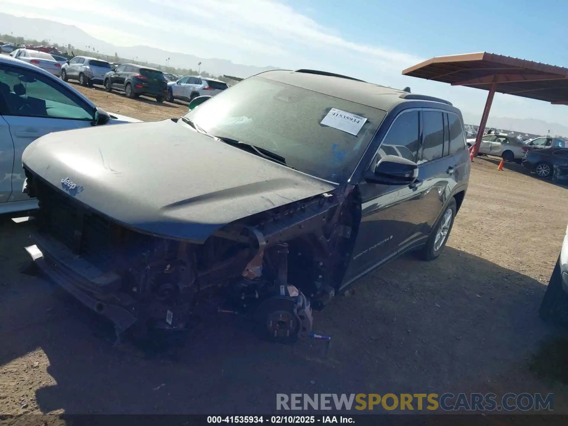 2 Photograph of a damaged car 1C4RJHAG2RC168877 JEEP GRAND CHEROKEE 2024