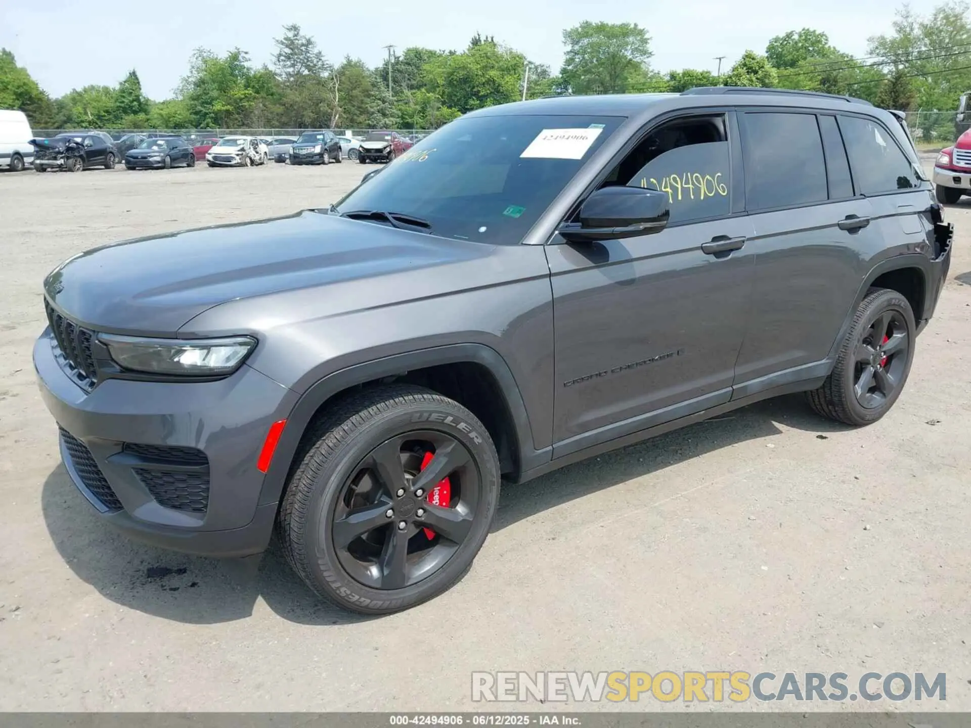 2 Photograph of a damaged car 1C4RJHAG2RC186568 JEEP GRAND CHEROKEE 2024