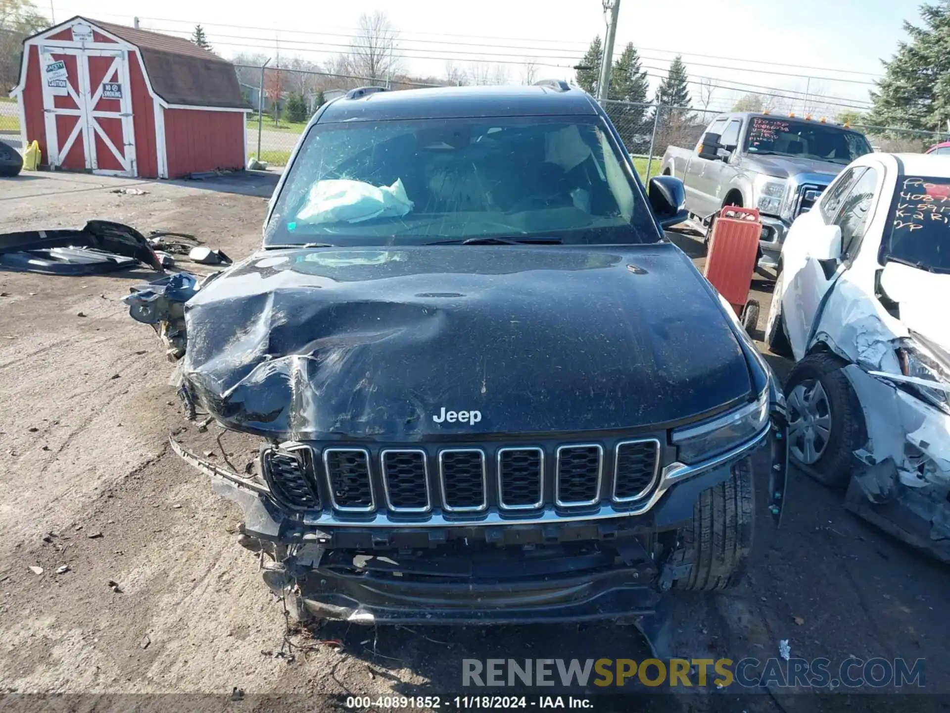 13 Photograph of a damaged car 1C4RJHAG7R8570736 JEEP GRAND CHEROKEE 2024