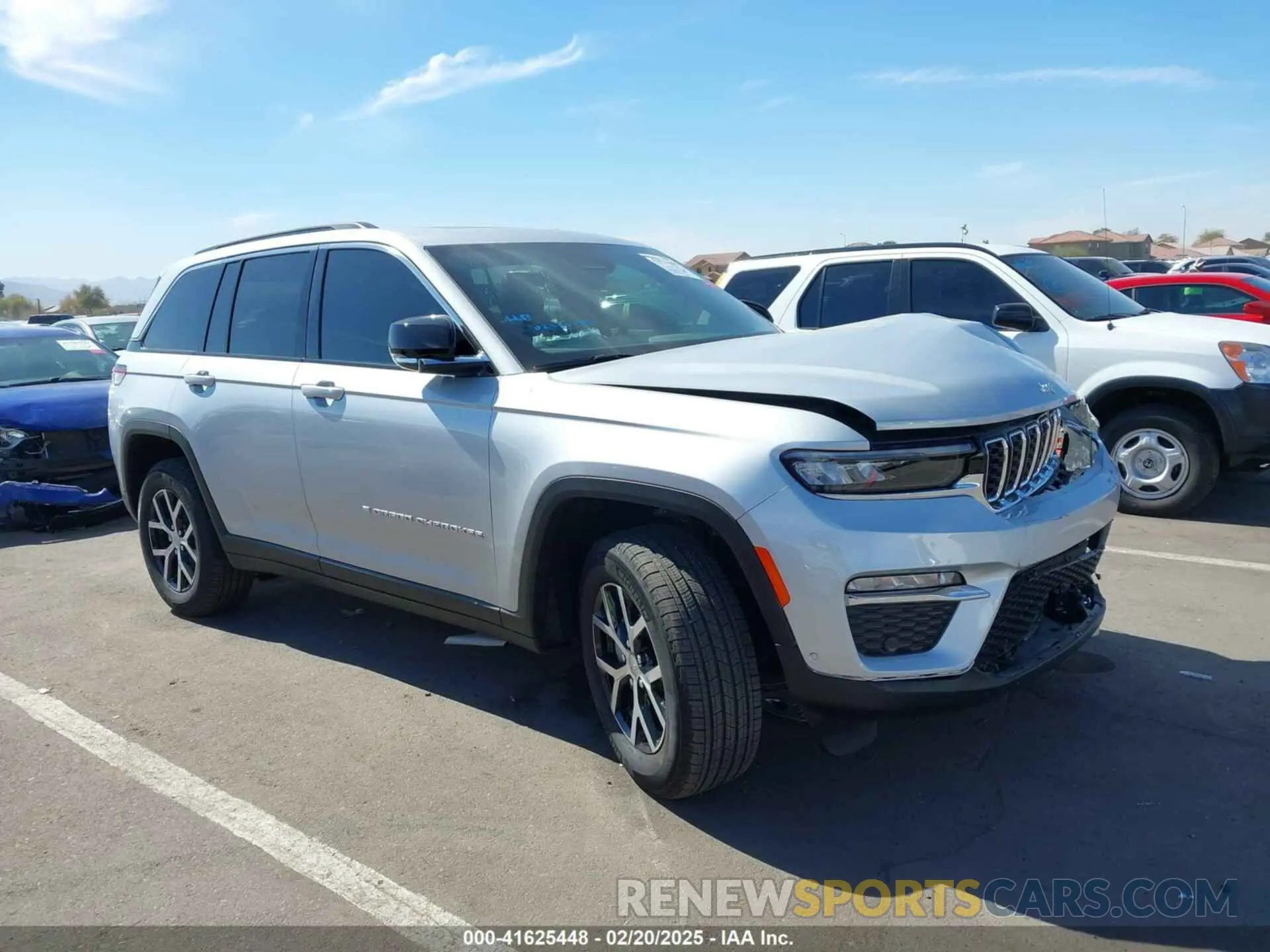 1 Photograph of a damaged car 1C4RJHBG2RC195432 JEEP GRAND CHEROKEE 2024