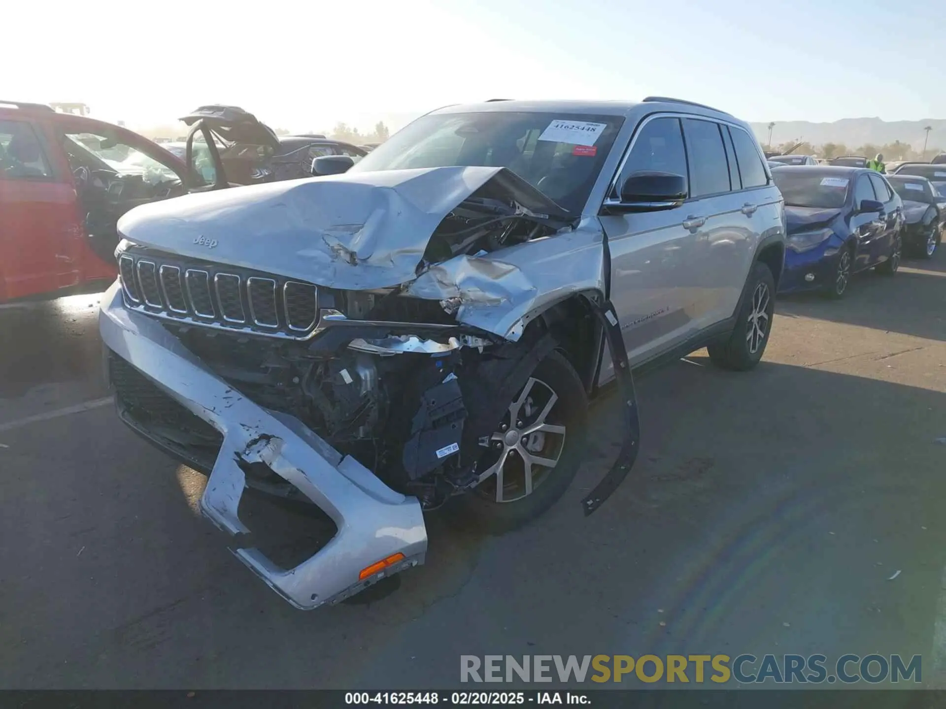 2 Photograph of a damaged car 1C4RJHBG2RC195432 JEEP GRAND CHEROKEE 2024