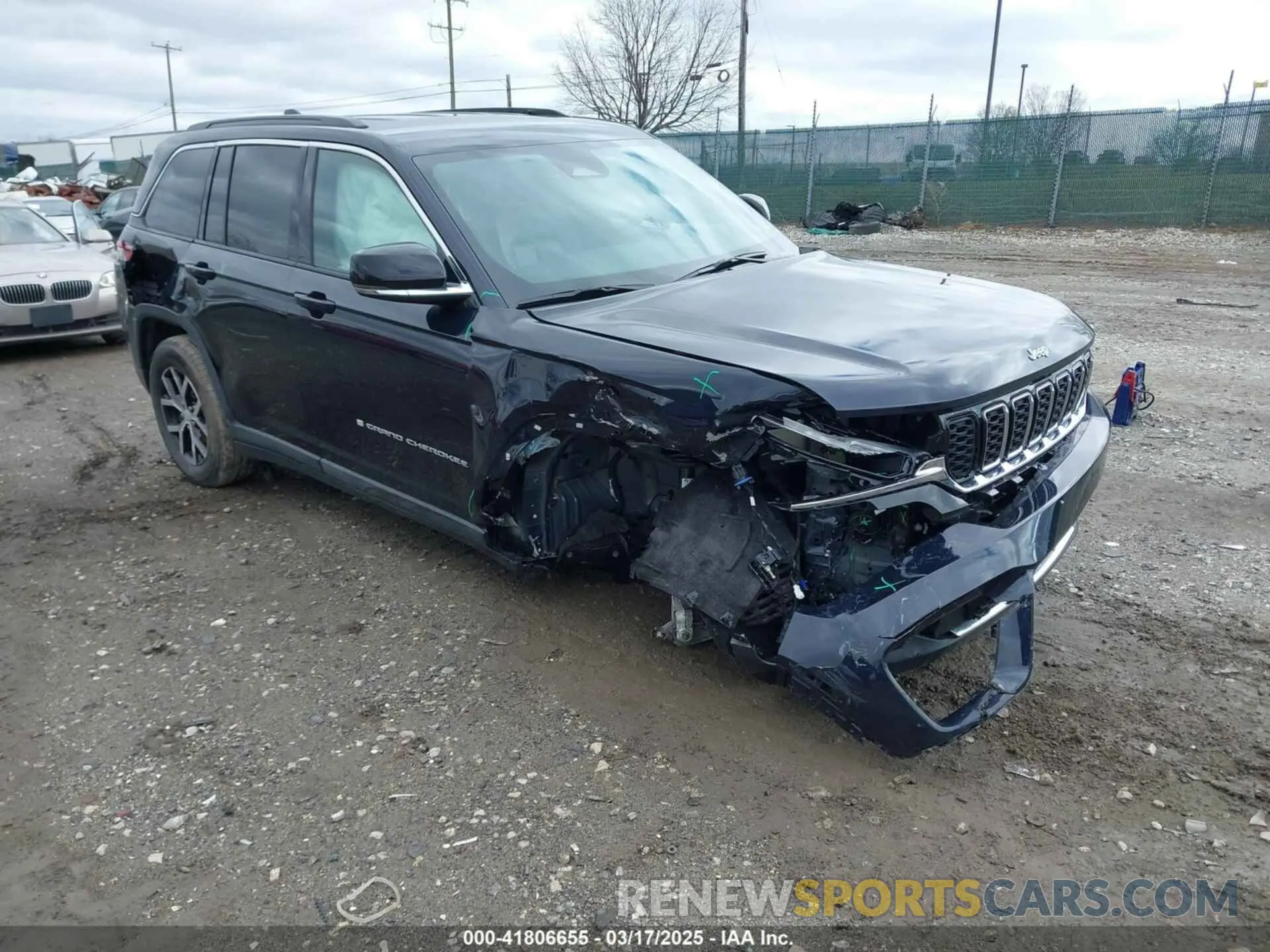 1 Photograph of a damaged car 1C4RJHBG2RC200659 JEEP GRAND CHEROKEE 2024