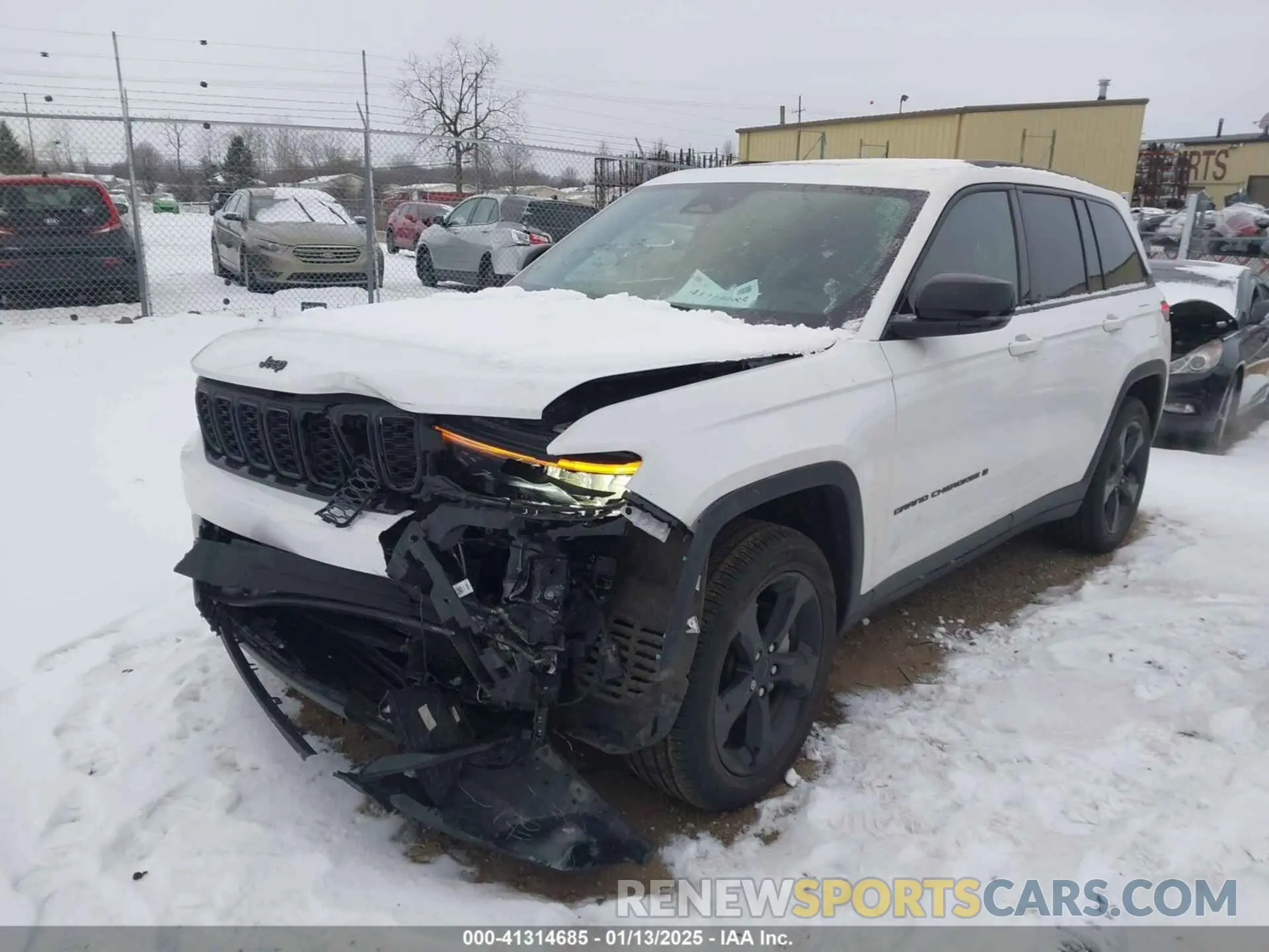 2 Photograph of a damaged car 1C4RJHBG5RC223711 JEEP GRAND CHEROKEE 2024