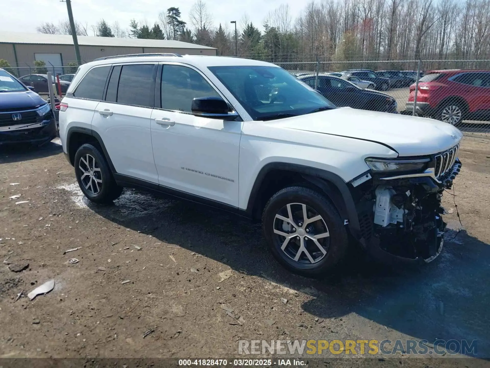 1 Photograph of a damaged car 1C4RJHBG6RC230277 JEEP GRAND CHEROKEE 2024