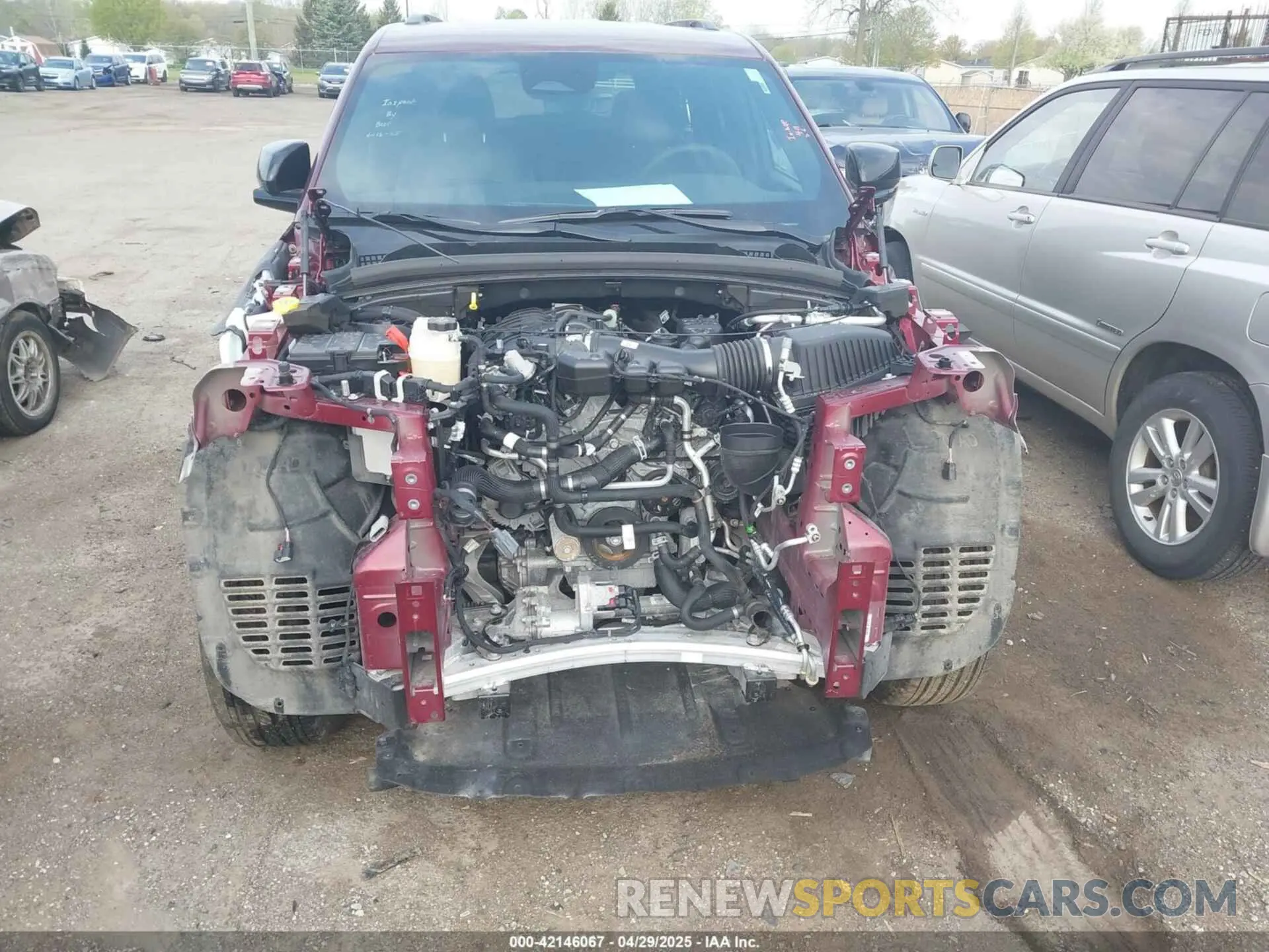 6 Photograph of a damaged car 1C4RJHAG5S8657198 JEEP GRAND CHEROKEE 2025