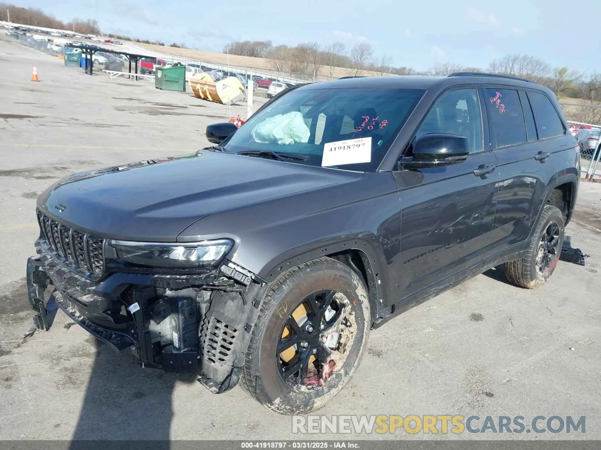 2 Photograph of a damaged car 1C4RJHAGXSC289968 JEEP GRAND CHEROKEE 2025