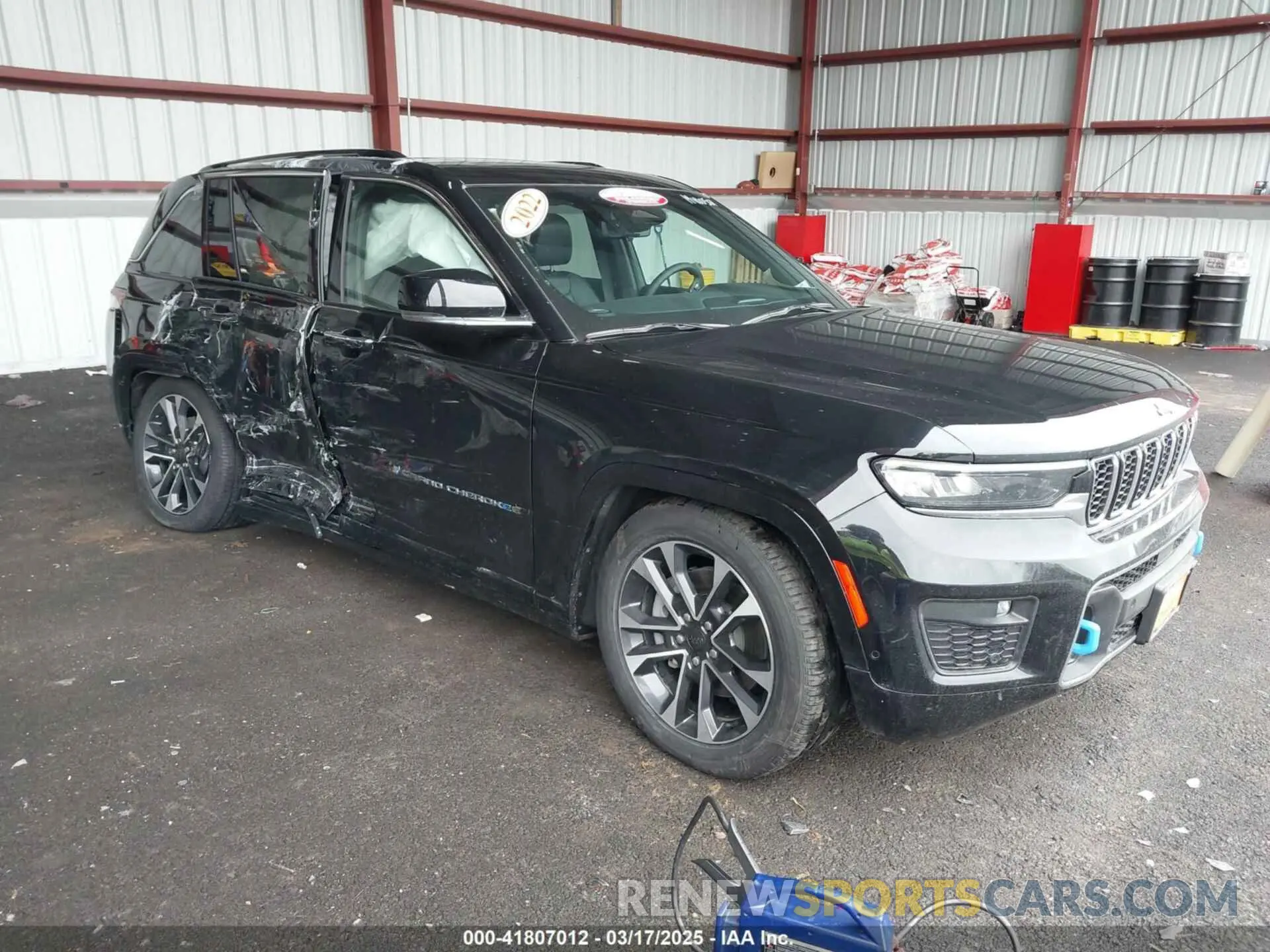 1 Photograph of a damaged car 1C4RJYD66N8715407 JEEP GRAND CHEROKEE 4XE 2022