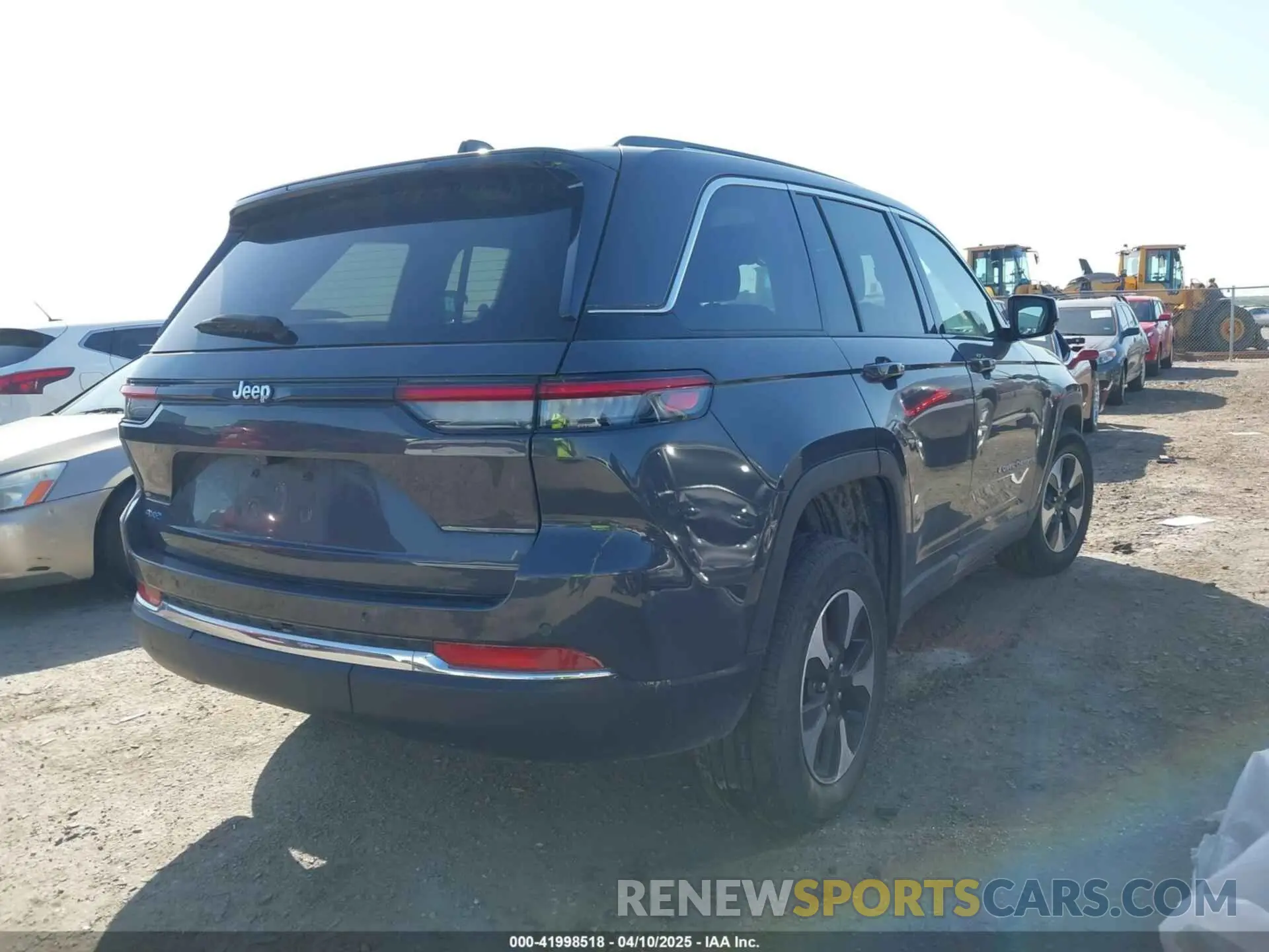 4 Photograph of a damaged car 1C4RJYB67PC649081 JEEP GRAND CHEROKEE 4XE 2023