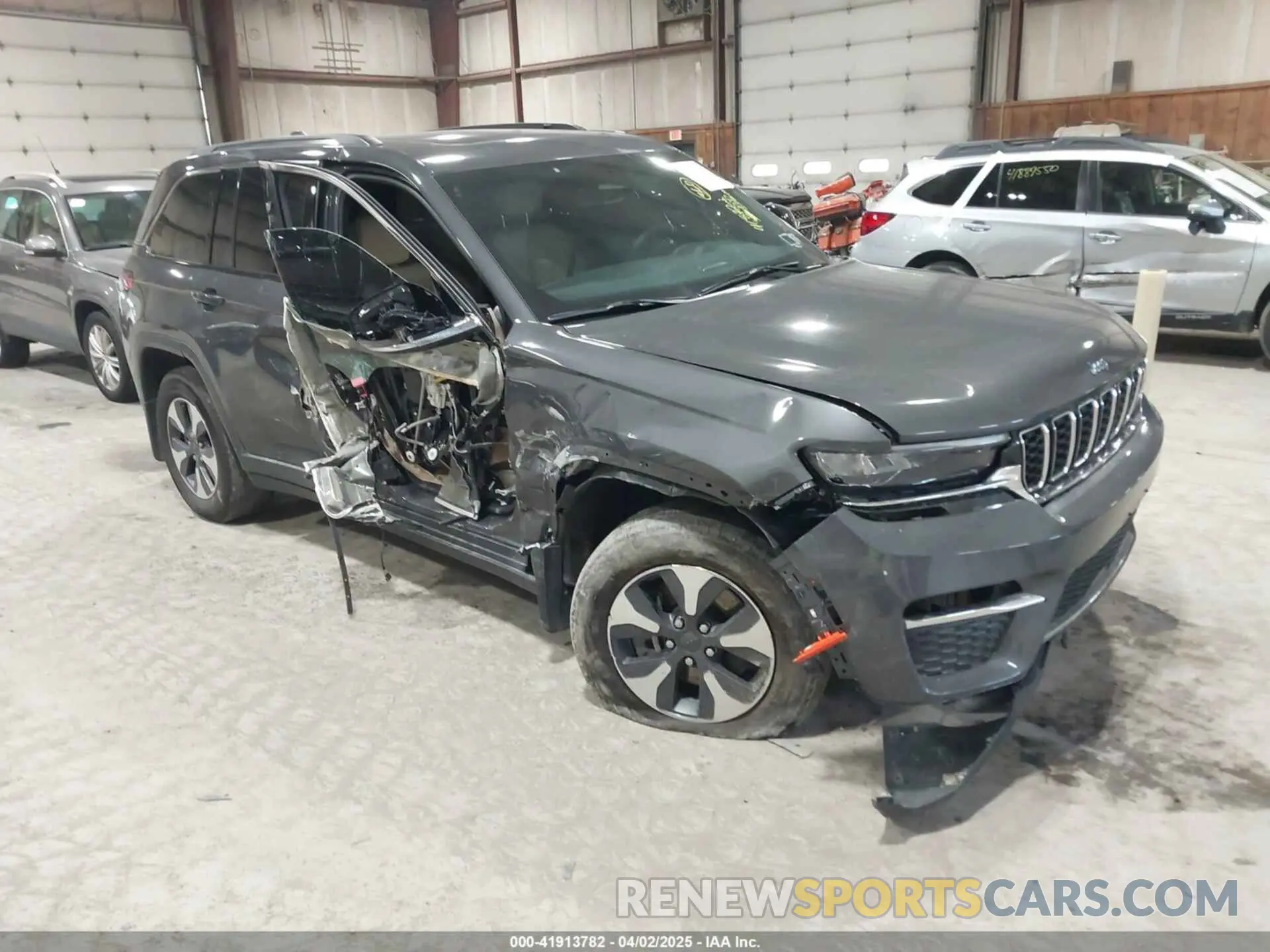 1 Photograph of a damaged car 1C4RJYB6XPC664772 JEEP GRAND CHEROKEE 4XE 2023