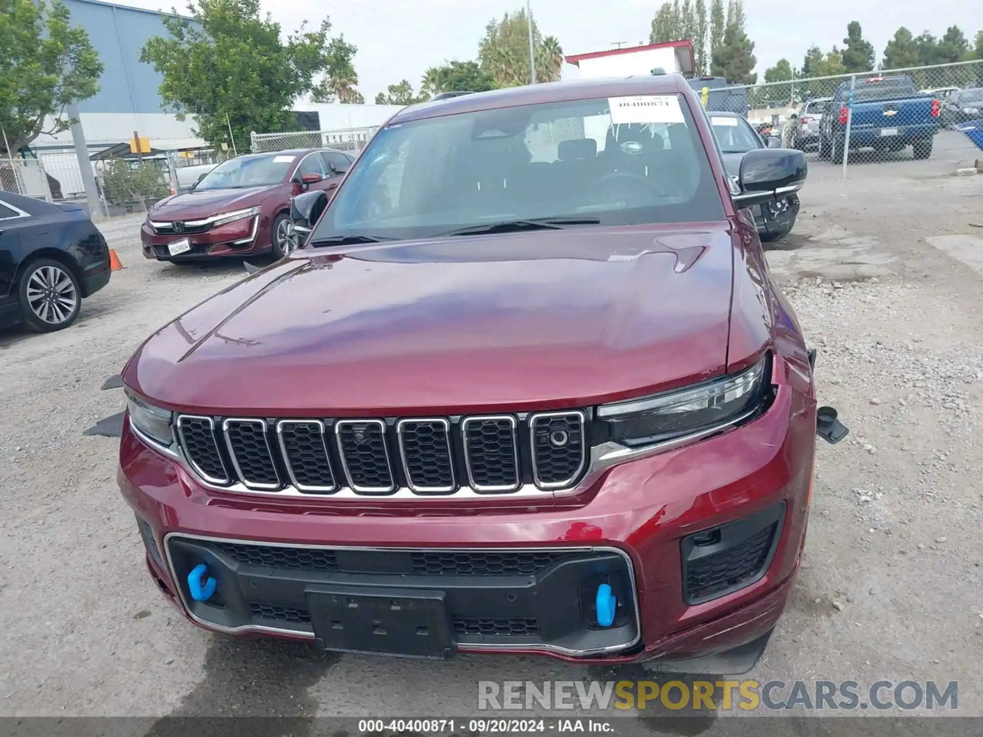 11 Photograph of a damaged car 1C4RJYD61P8795007 JEEP GRAND CHEROKEE 4XE 2023