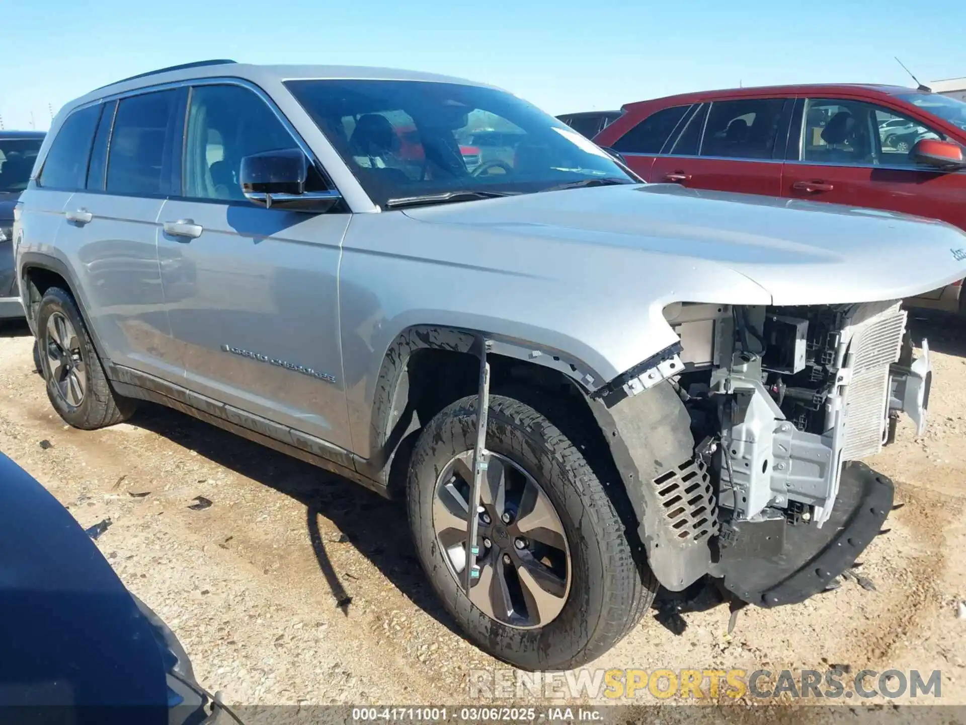 1 Photograph of a damaged car 1C4RJYB61R8531906 JEEP GRAND CHEROKEE 4XE 2024