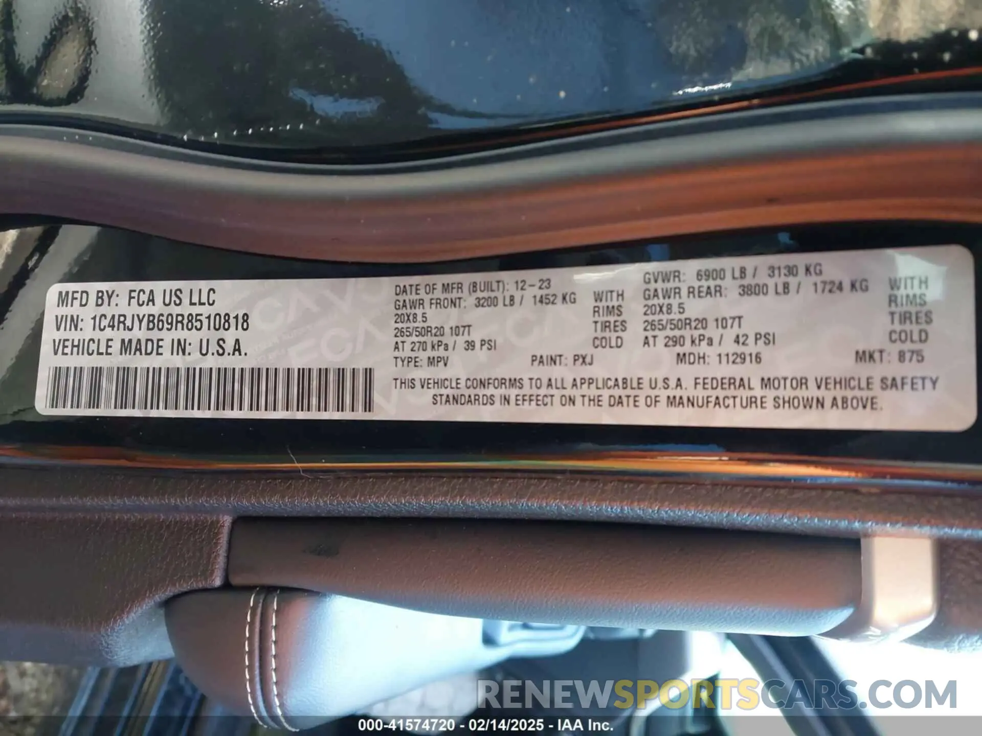 9 Photograph of a damaged car 1C4RJYB69R8510818 JEEP GRAND CHEROKEE 4XE 2024
