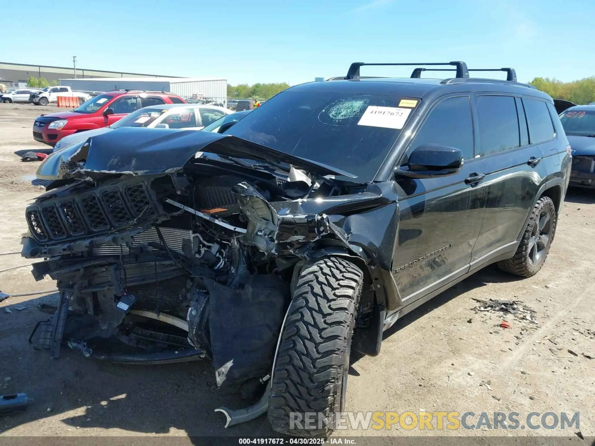 2 Photograph of a damaged car 1C4RJKAG2M8139095 JEEP GRAND CHEROKEE L 2021
