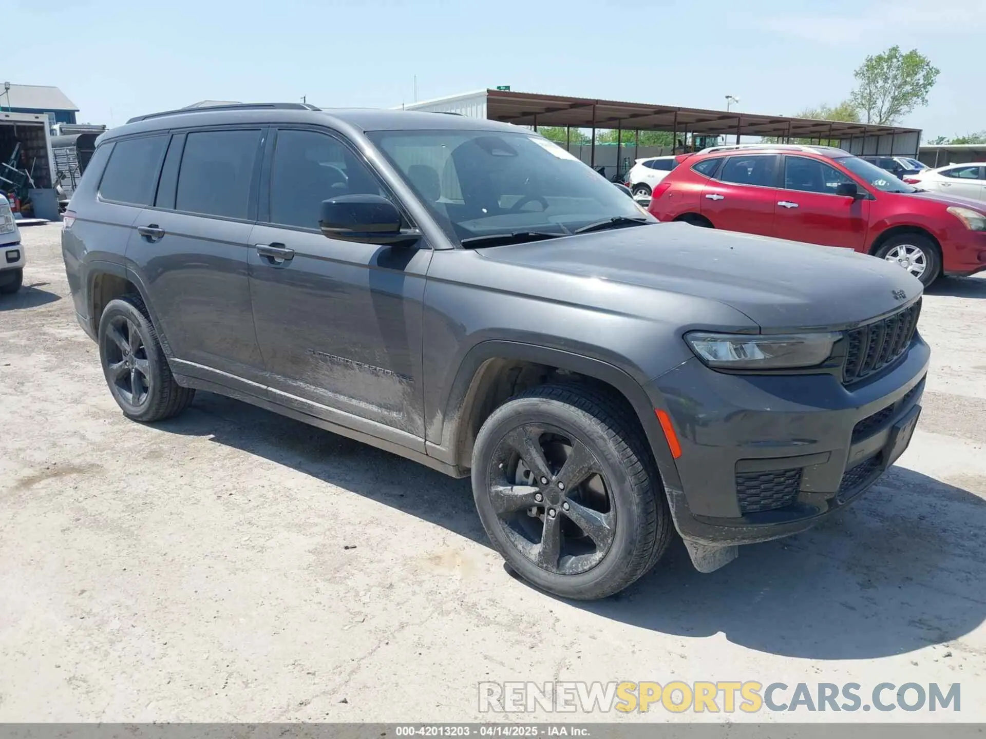 1 Photograph of a damaged car 1C4RJKAG4M8151314 JEEP GRAND CHEROKEE L 2021